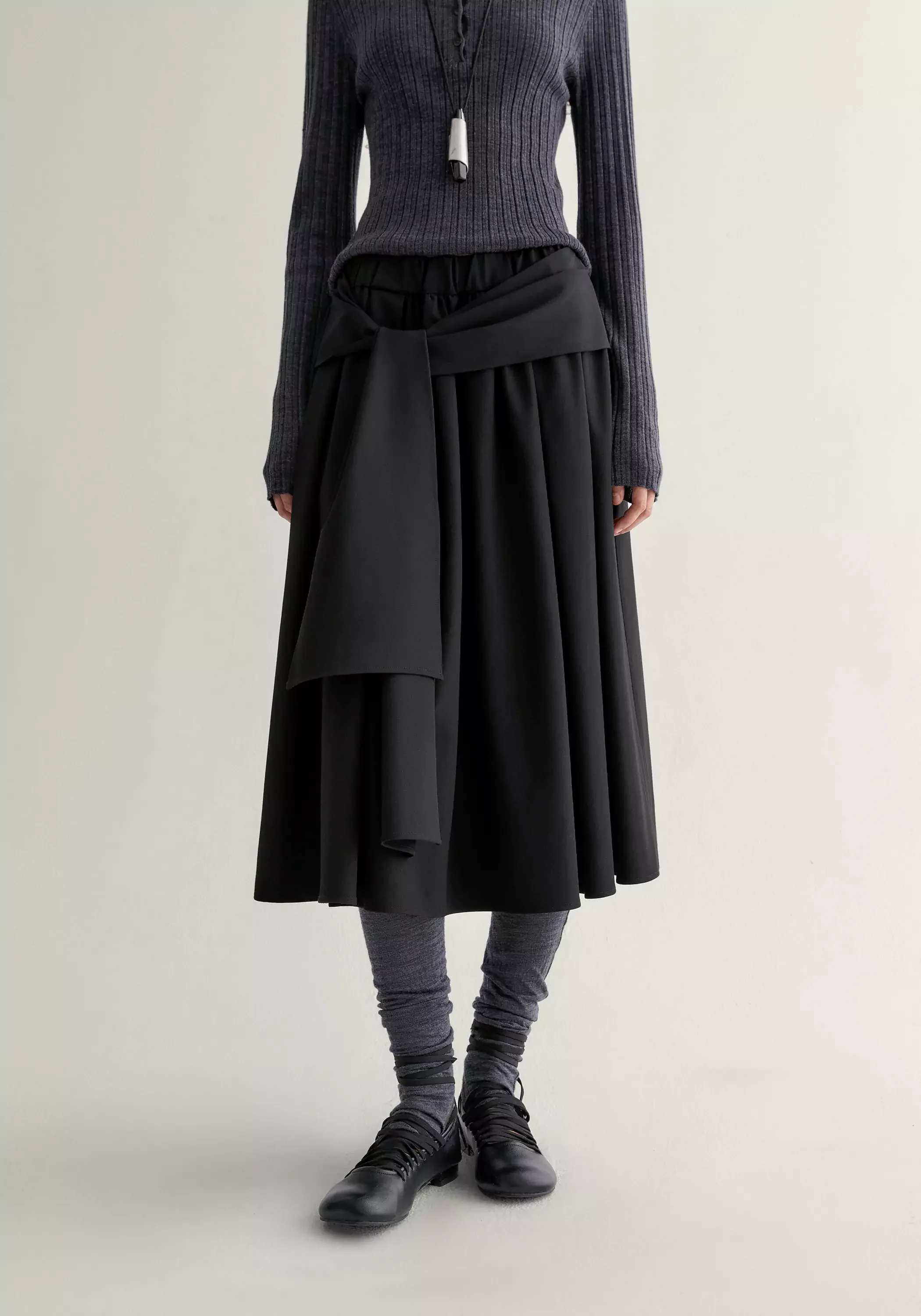Waist-knot Skirt - Image 11