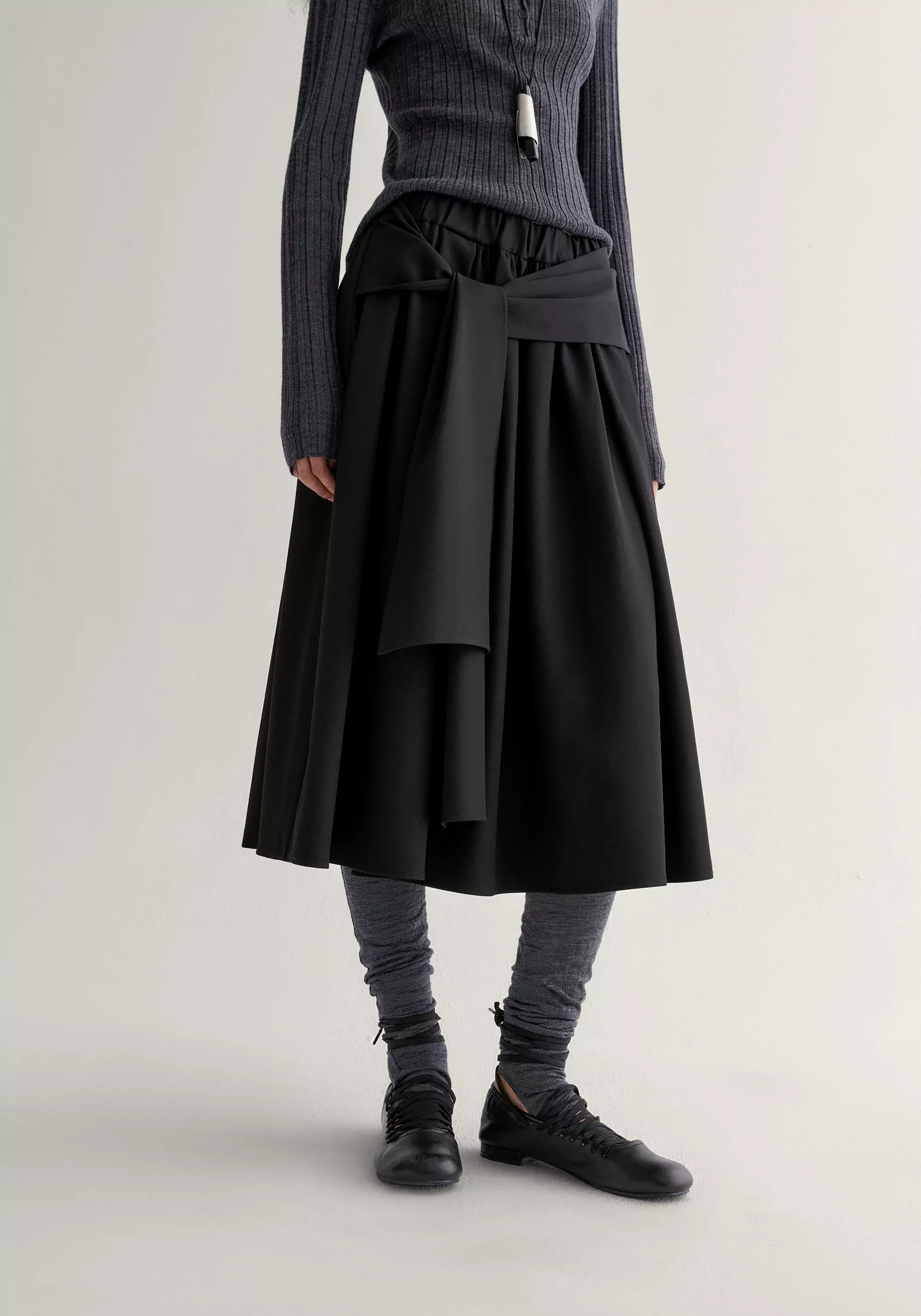Waist-knot Skirt - Image 12