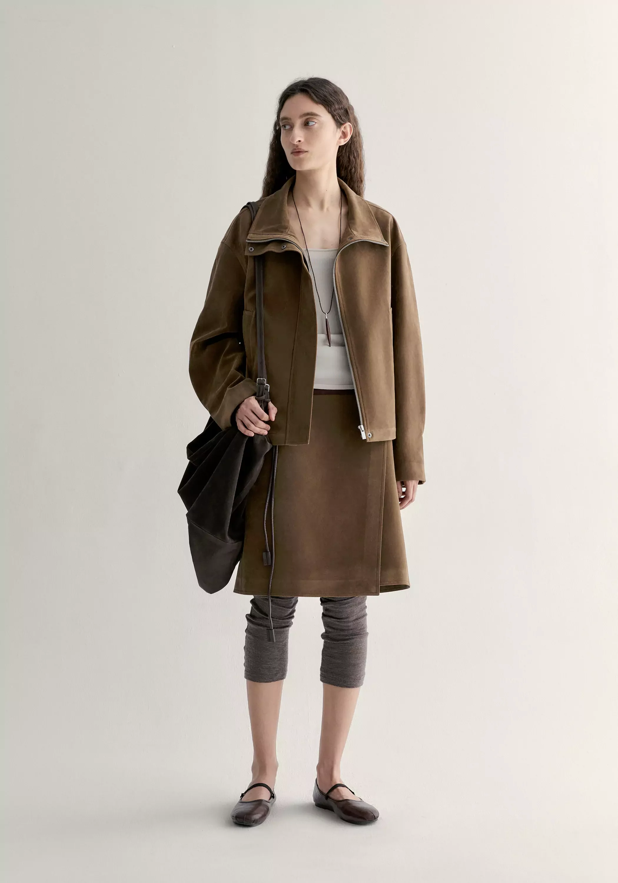 Asymmetric Overlay Mini Skirt