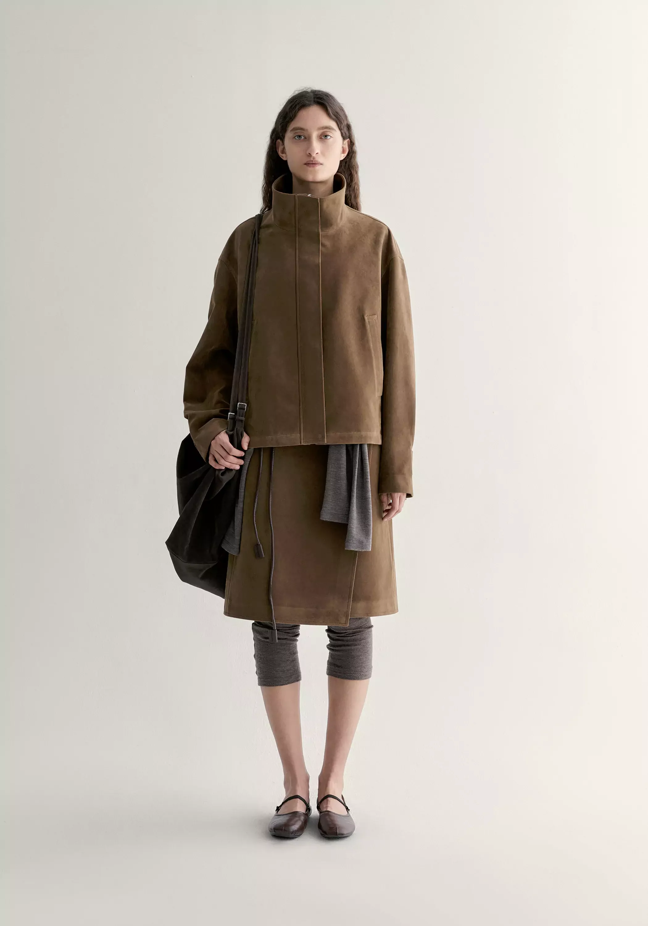 Asymmetric Overlay Mini Skirt - Image 12