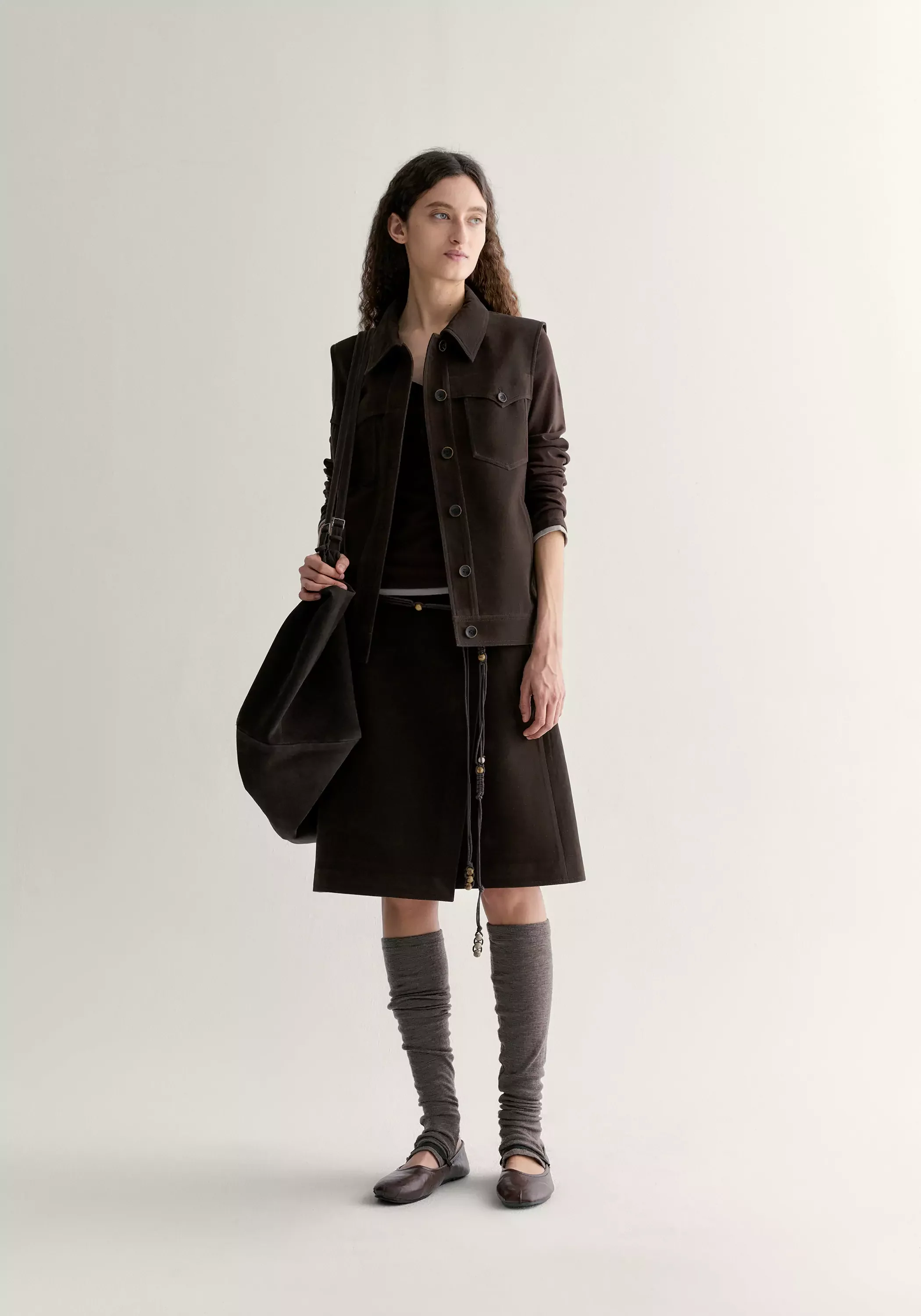Asymmetric Overlay Mini Skirt - Image 4