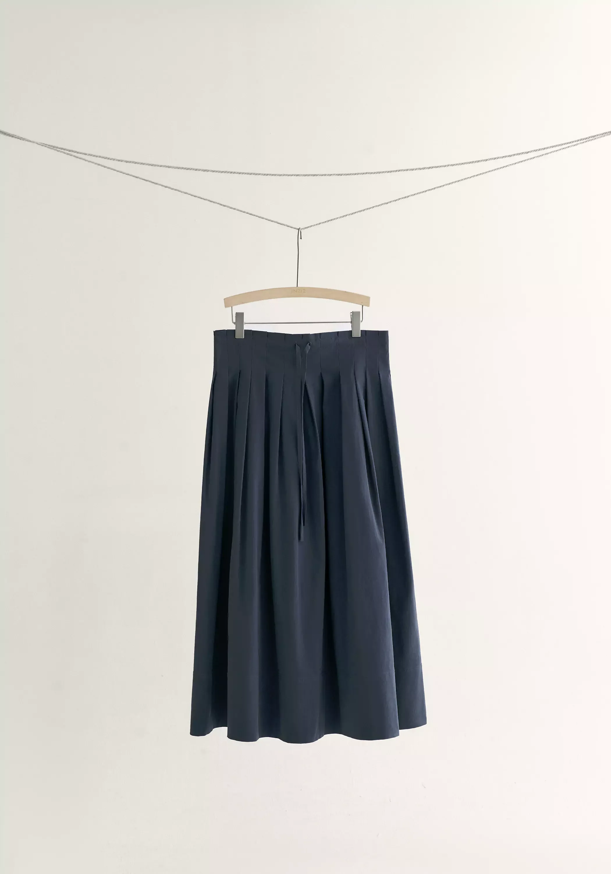 Drawstring Pleated Skirt - Image 18