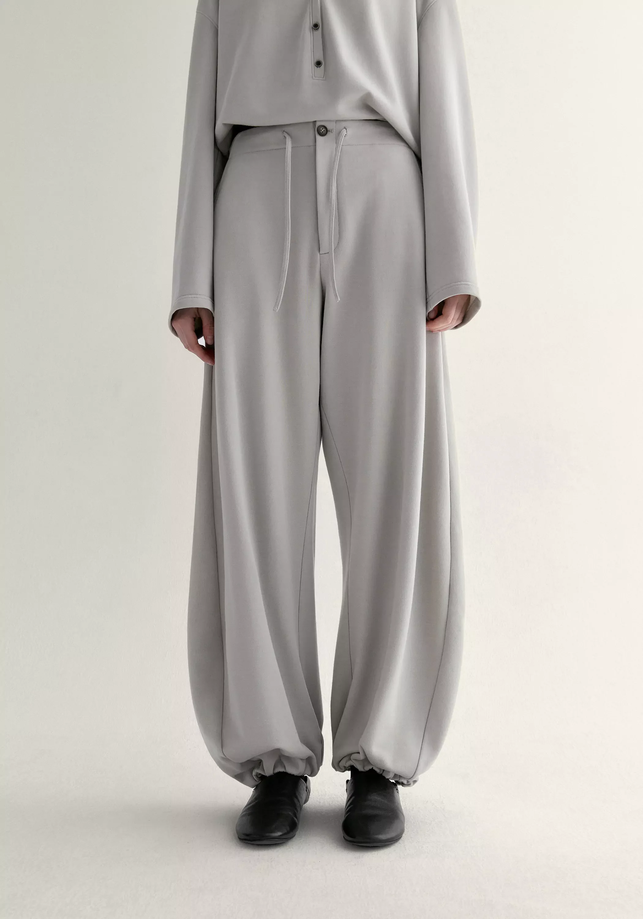 Seamless Drawstring Knit Joggers - Image 11