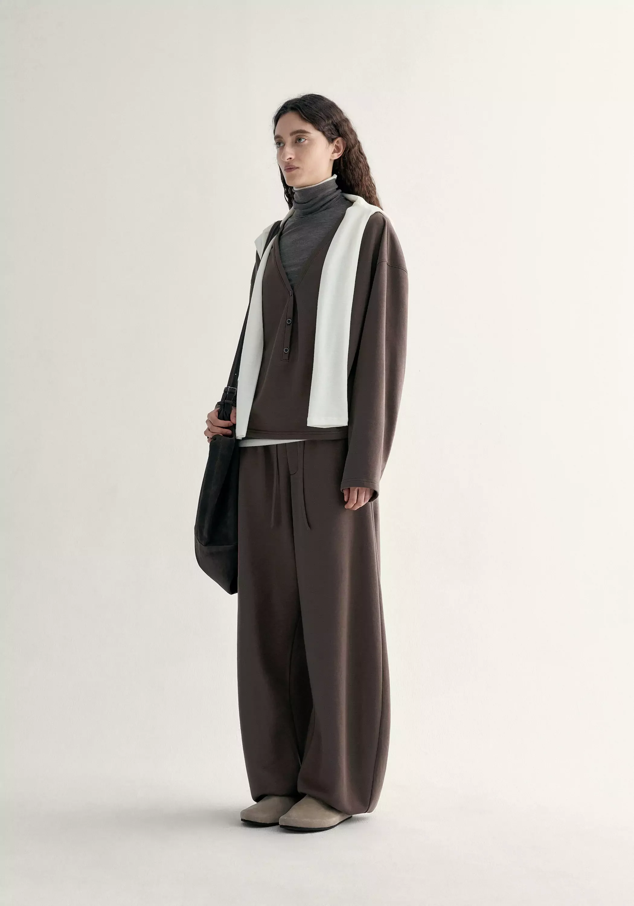 Seamless Drawstring Knit Joggers - Image 5