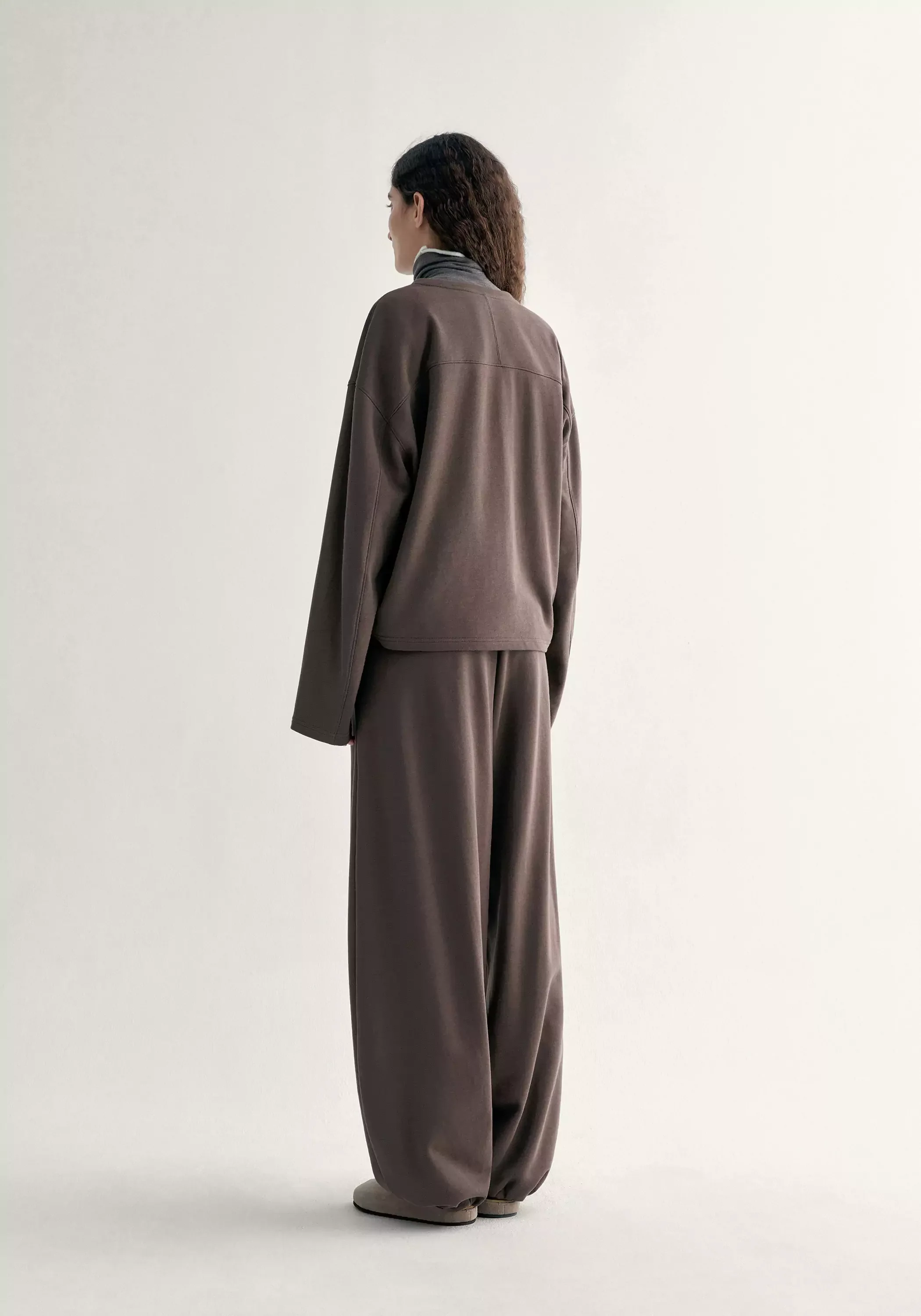 Seamless Drawstring Knit Joggers - Image 6