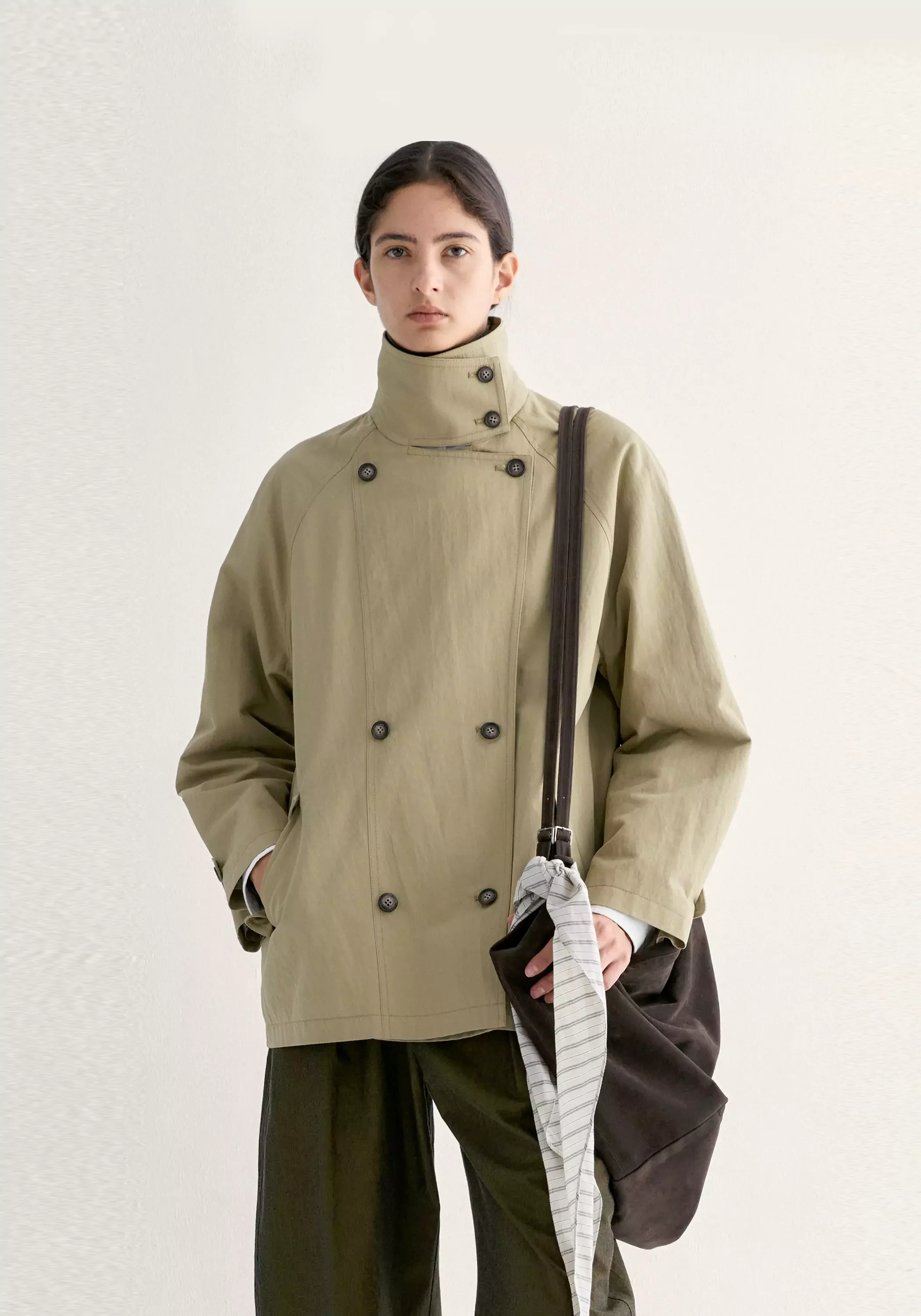Cocoon Trench Coat
