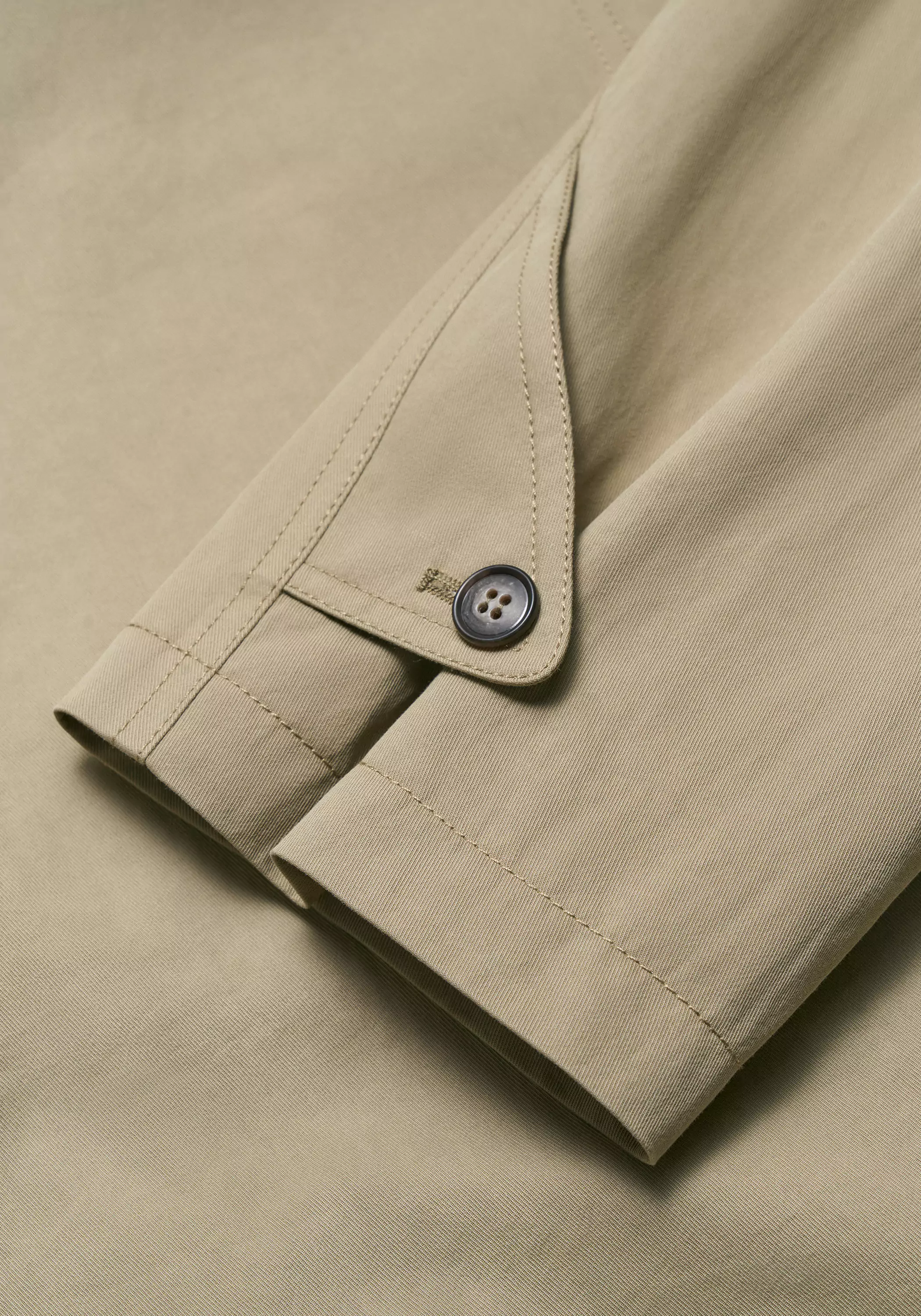 Cocoon Trench Coat - Image 12