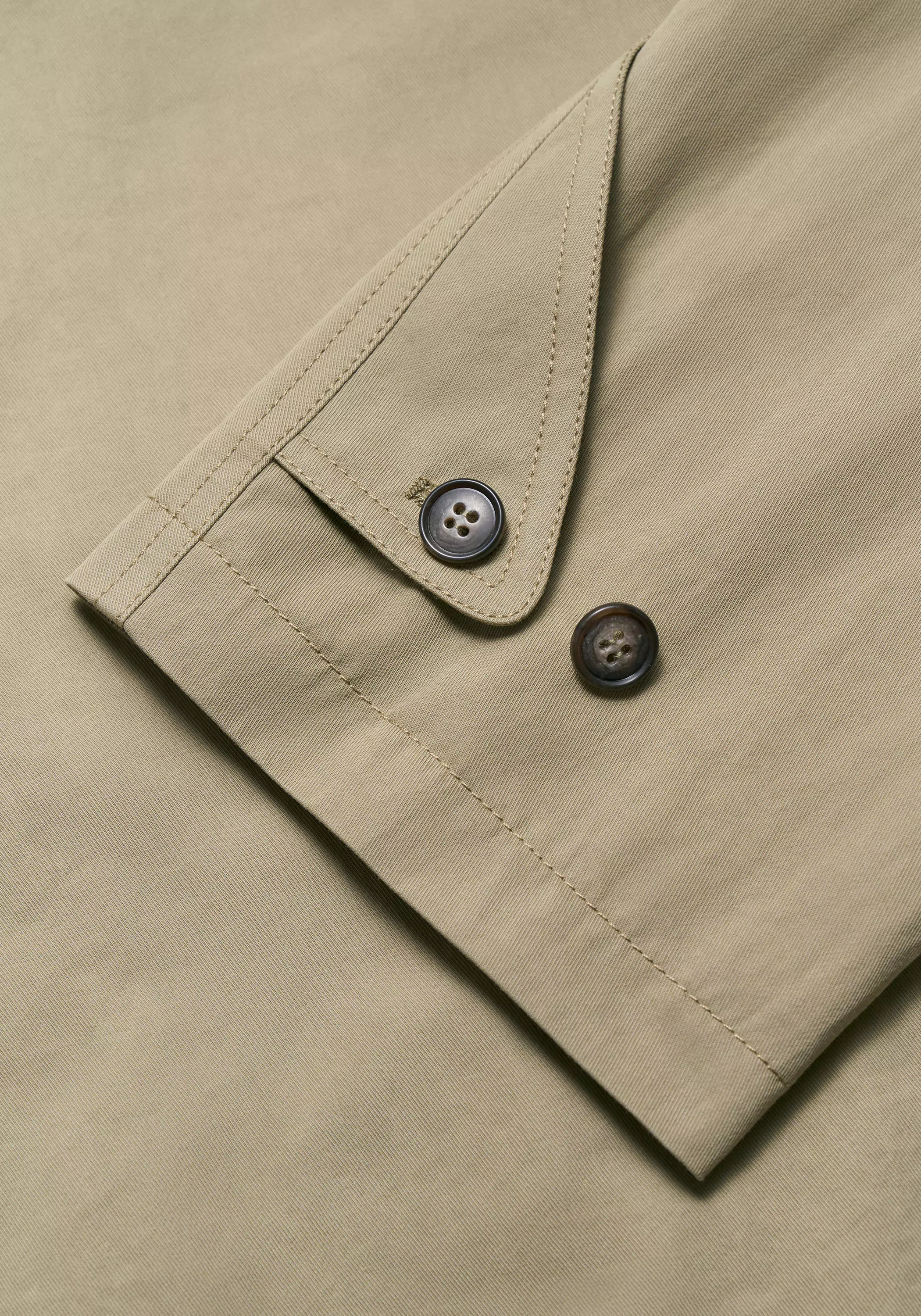 Cocoon Trench Coat - Image 13