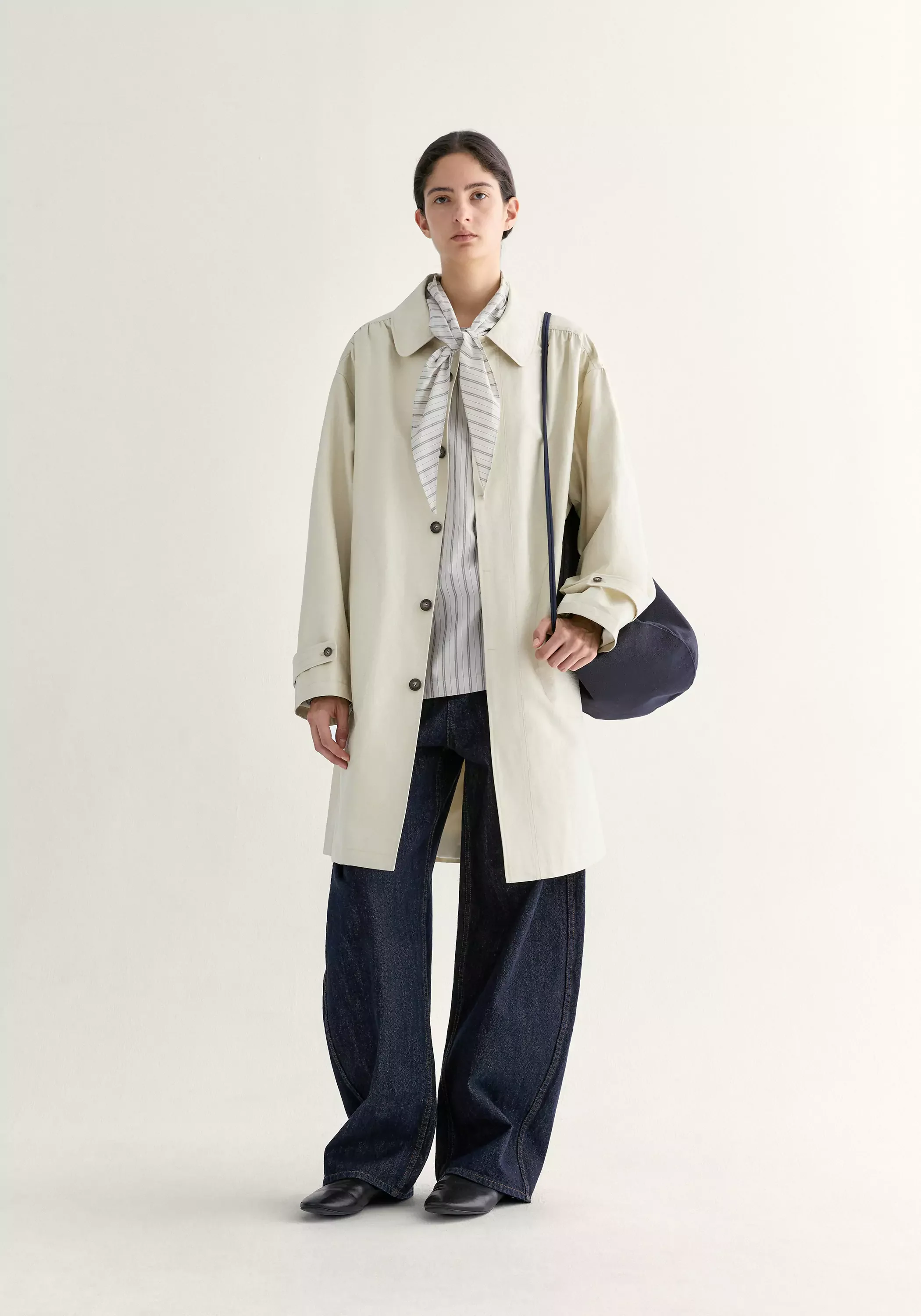 Long Coated Trench - Image 10
