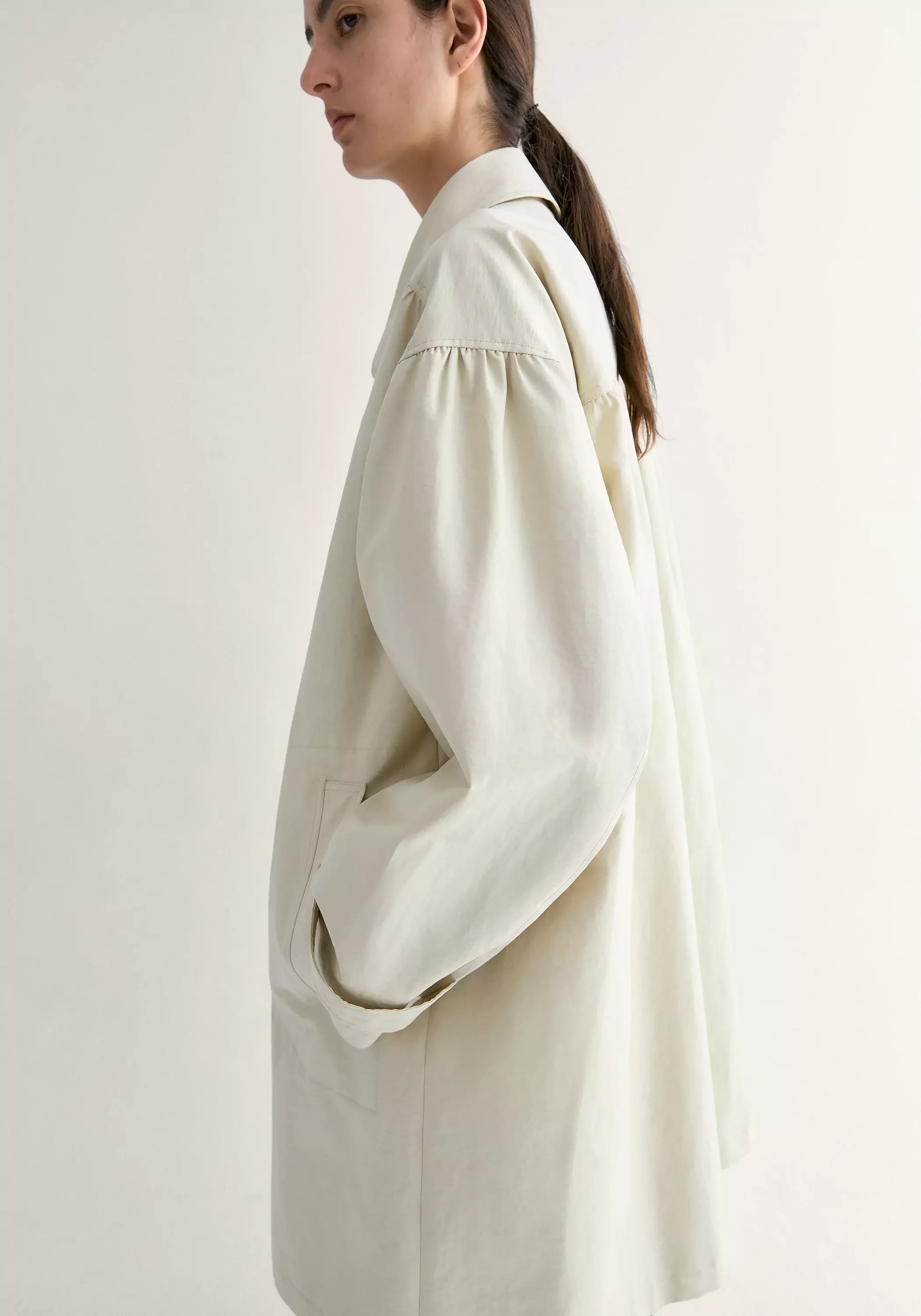 Long Coated Trench - Image 17