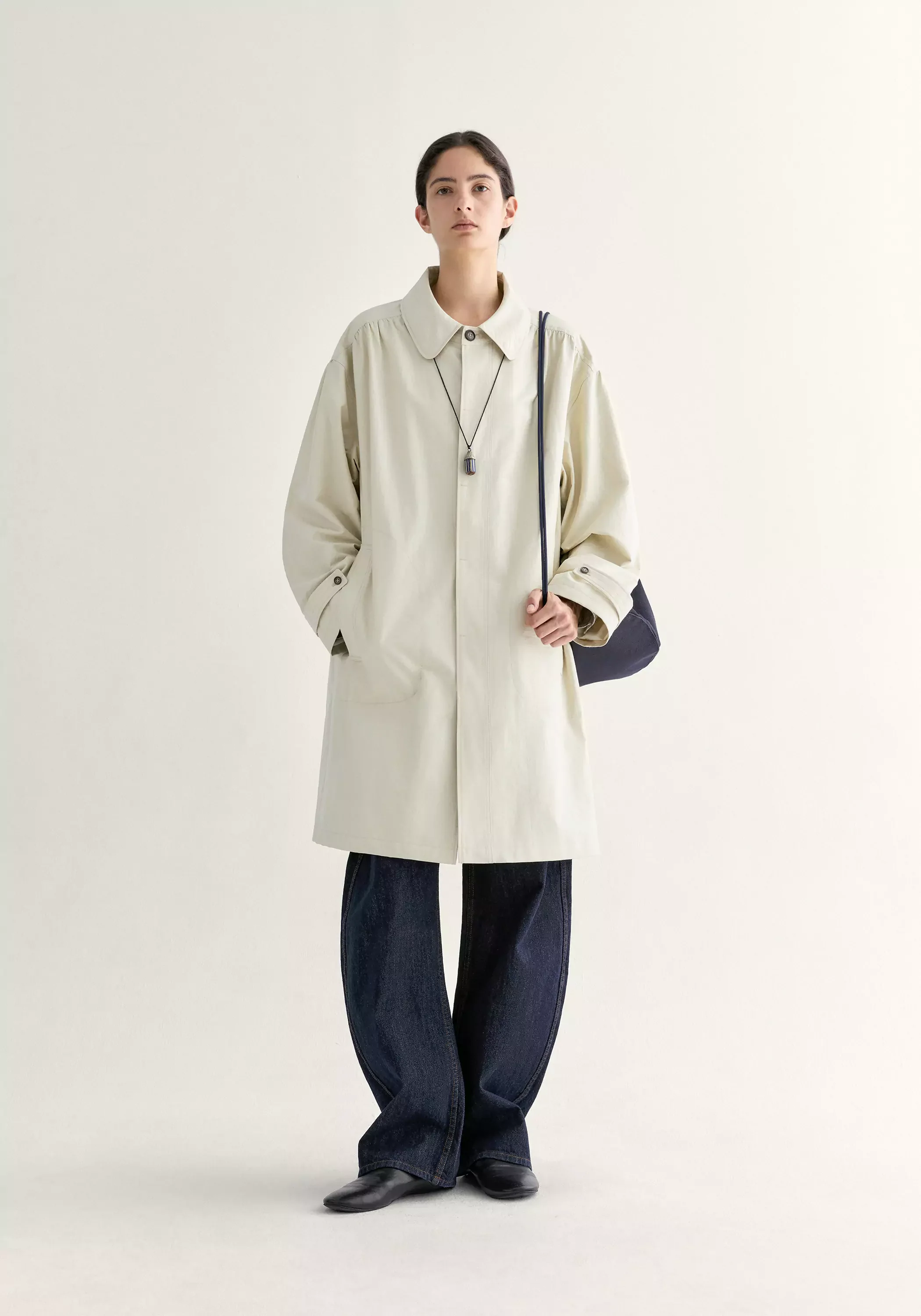 Long Coated Trench - Image 3
