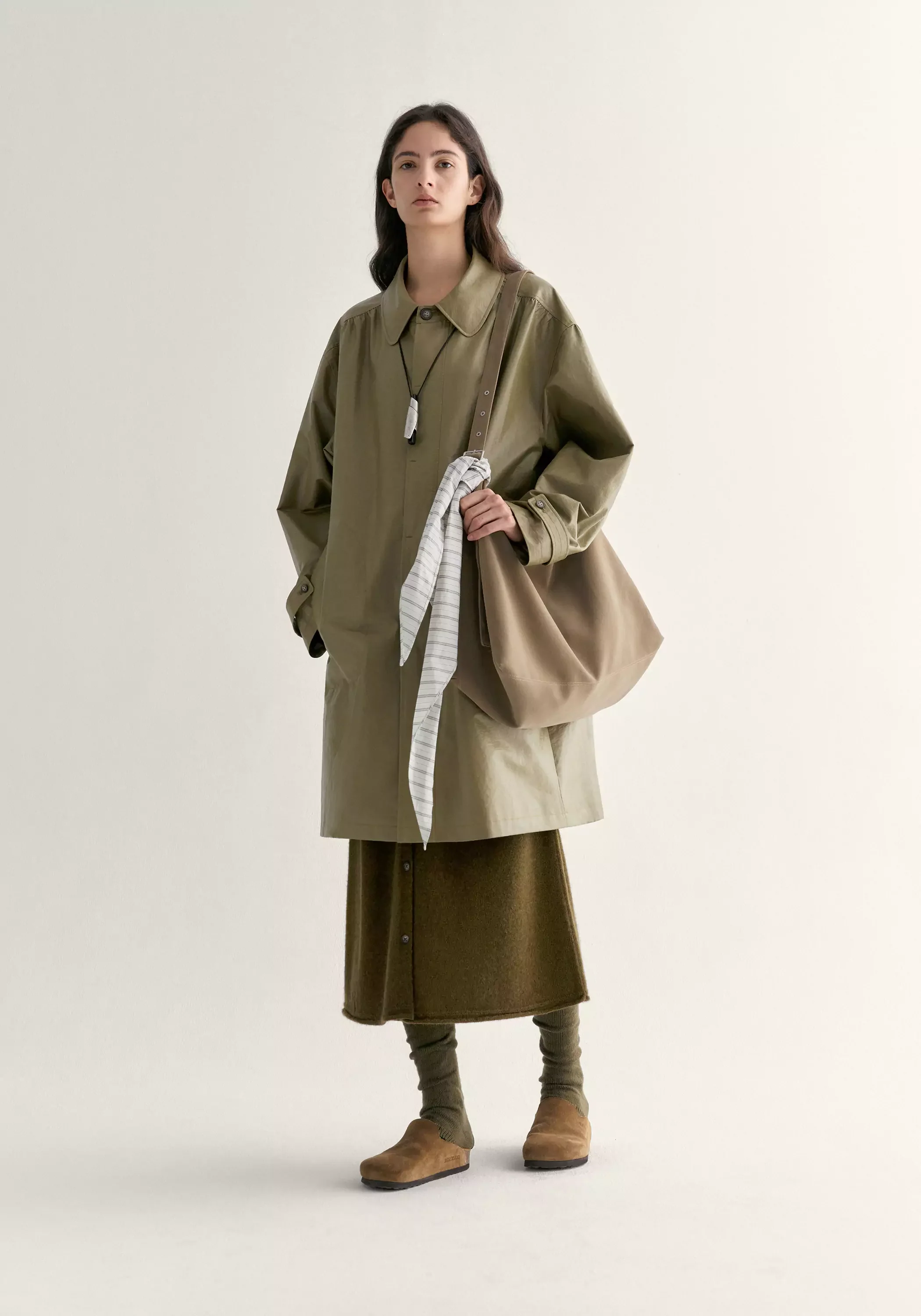 Long Coated Trench - Image 4