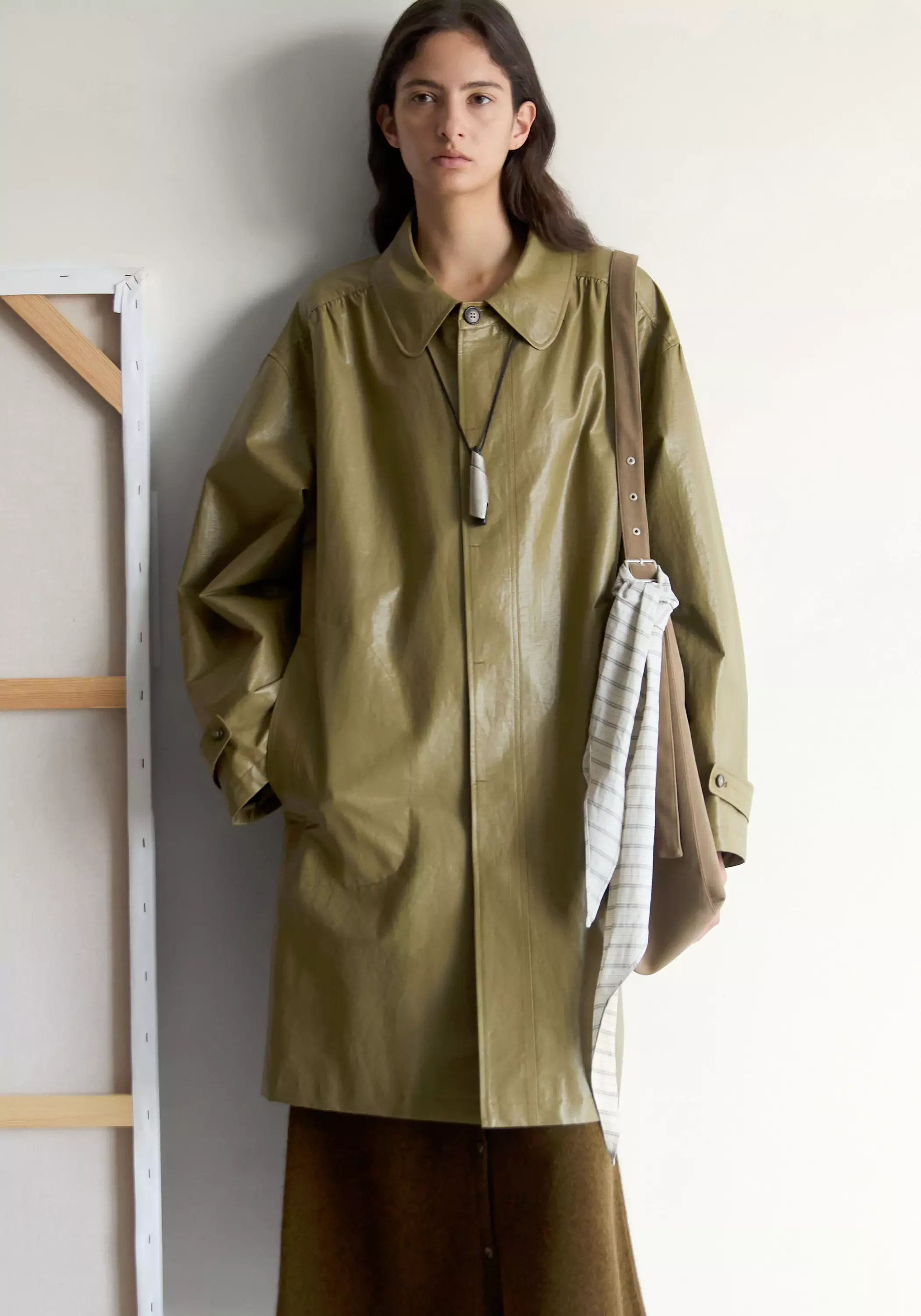 Long Coated Trench - Image 5
