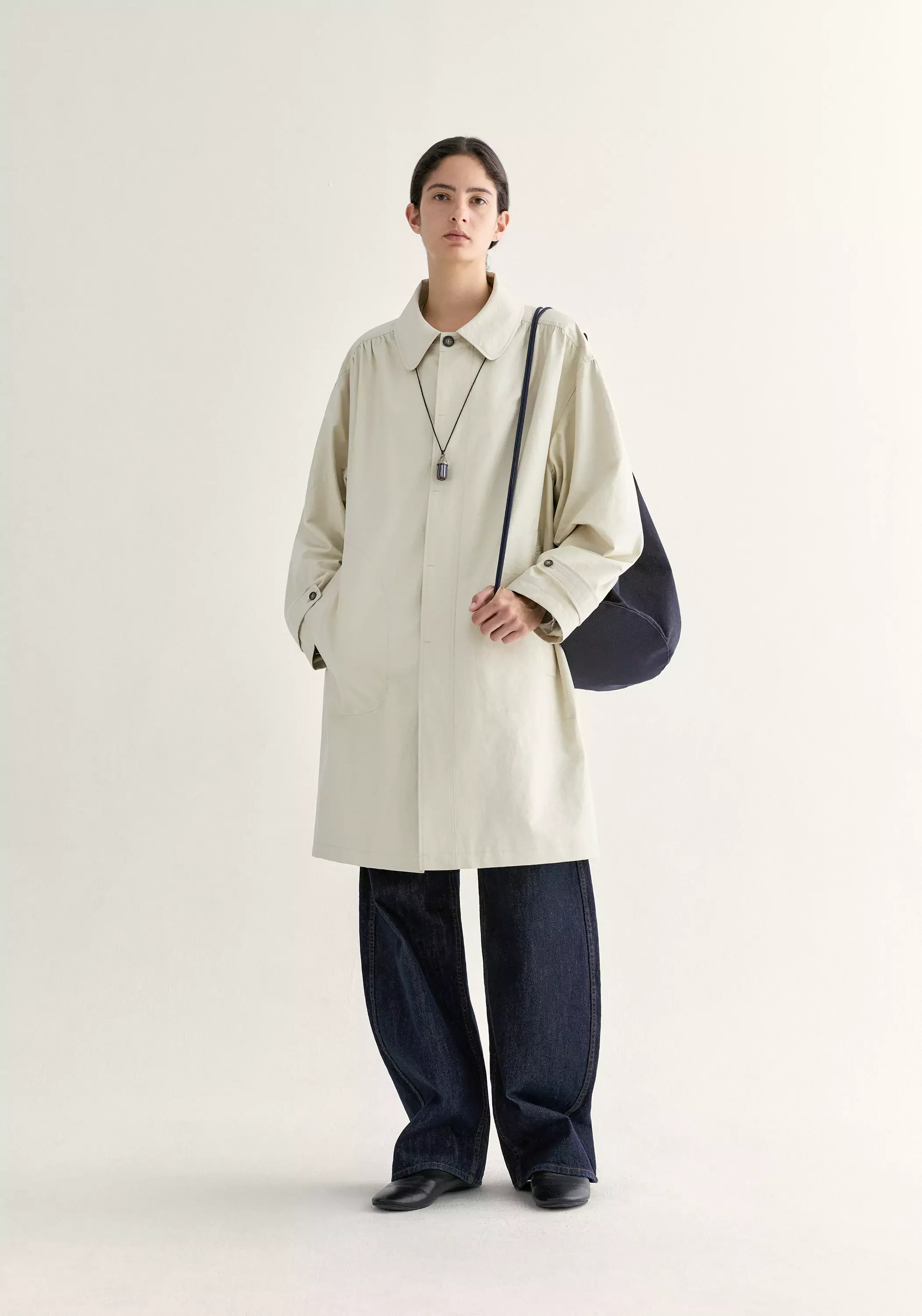 Long Coated Trench - Image 9