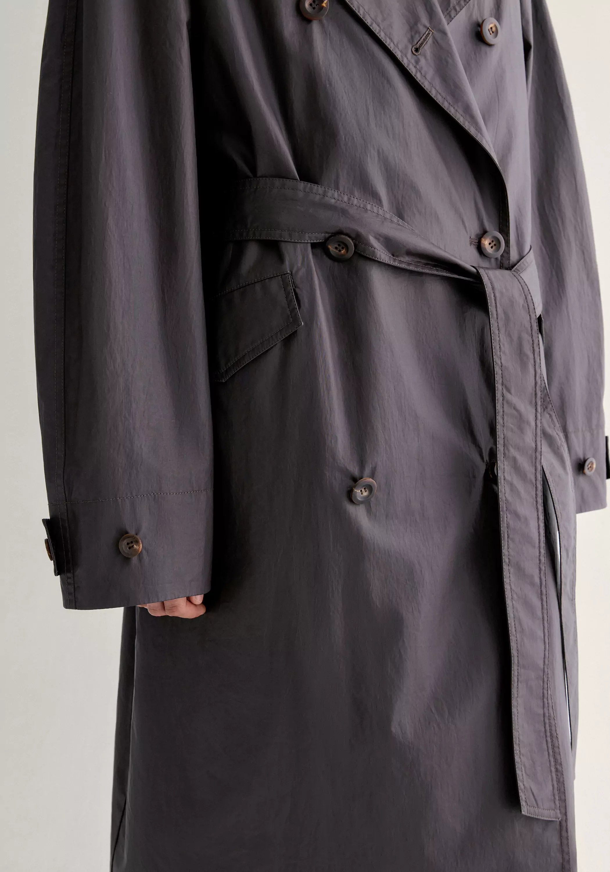 Long Coated Trench - Image 12