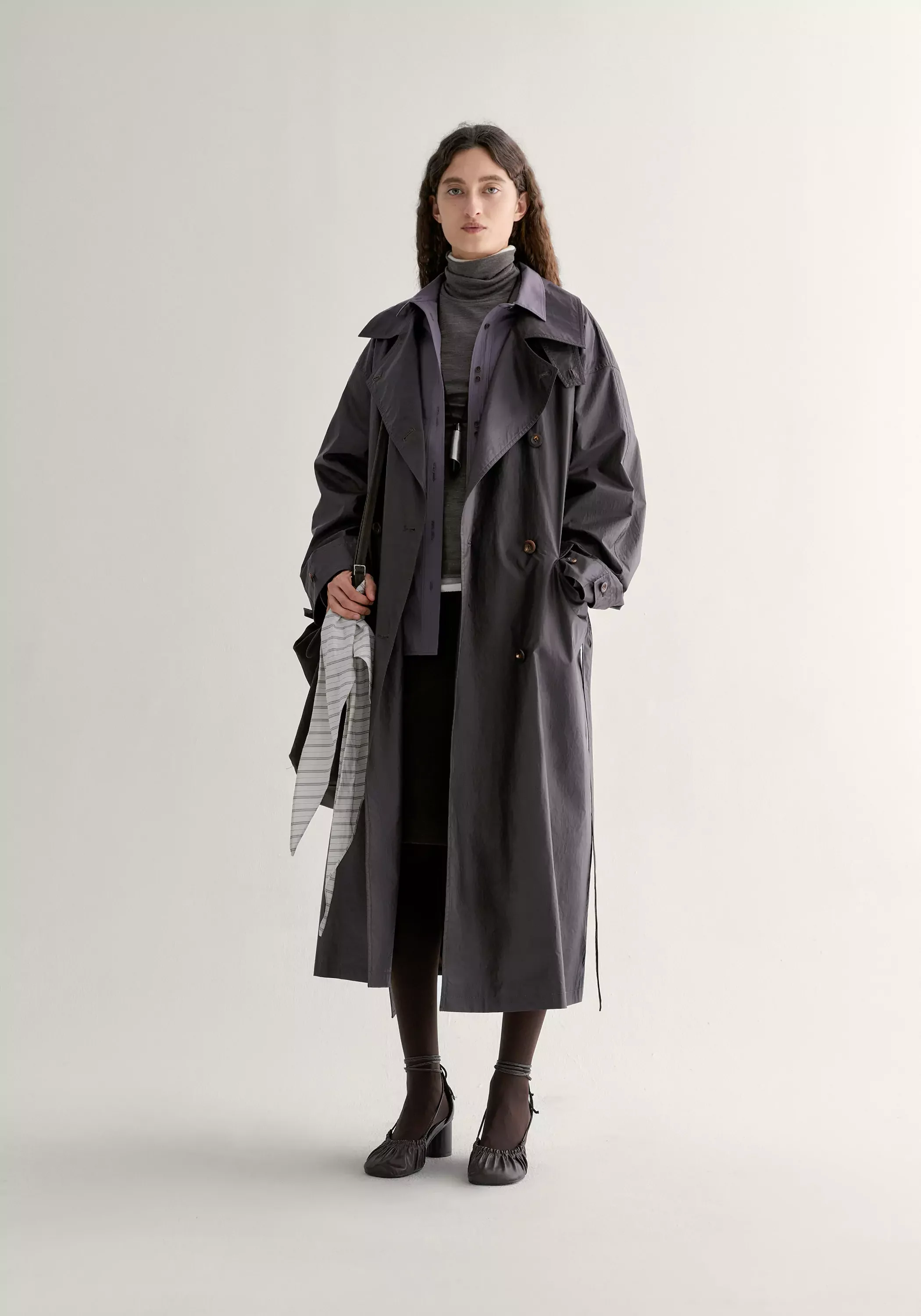 Long Coated Trench - Image 4