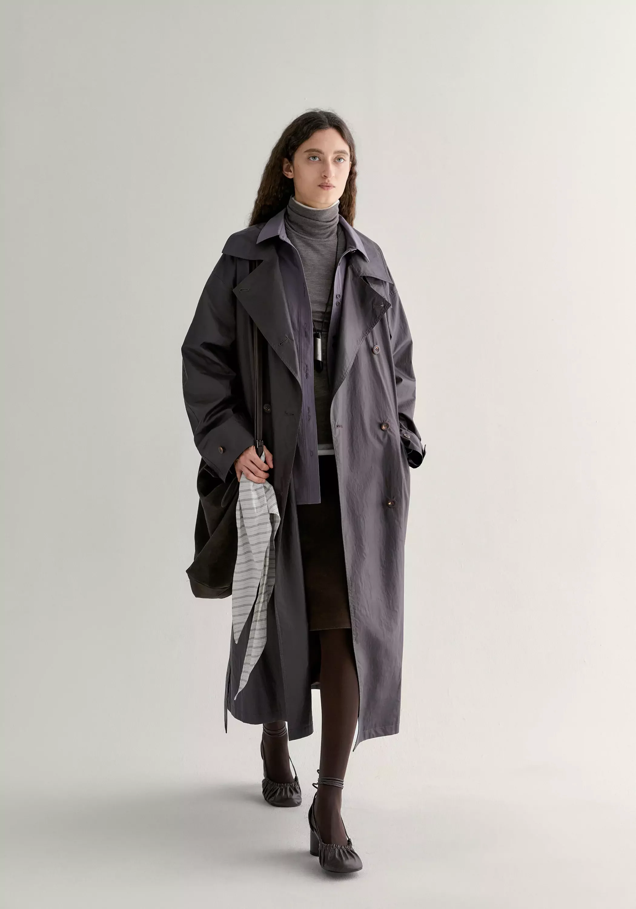 Long Coated Trench - Image 5