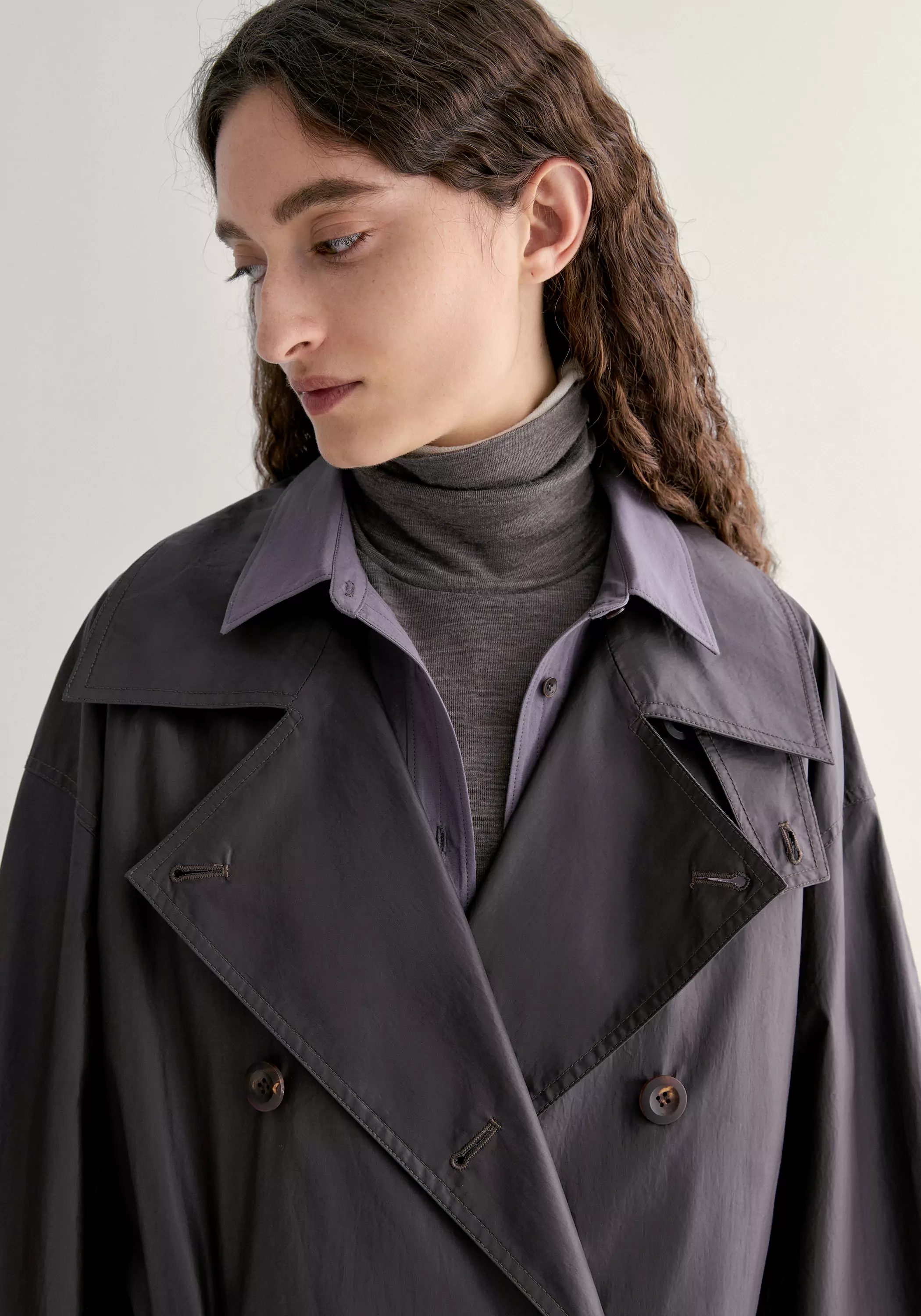 Long Coated Trench - Image 9