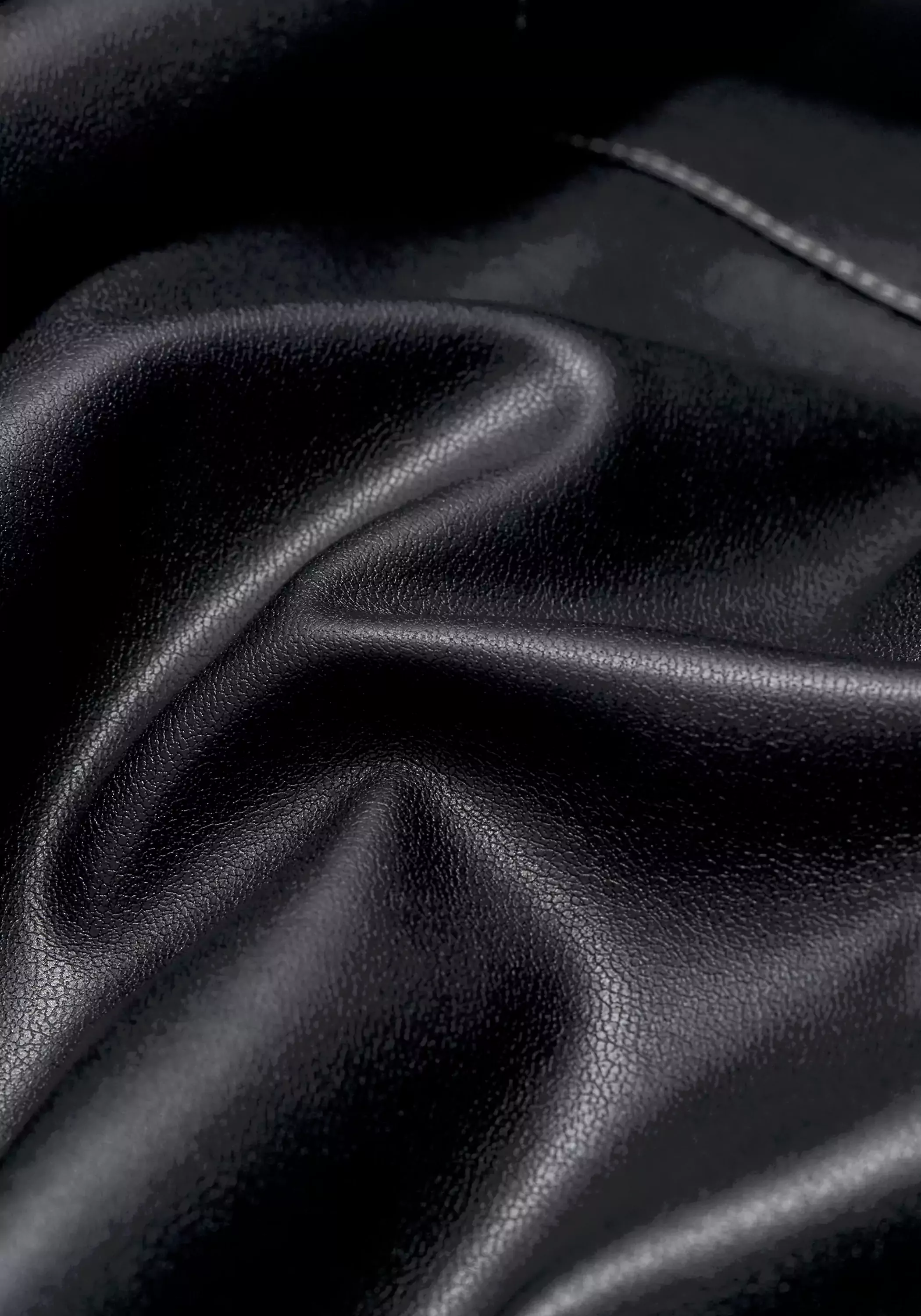 Long Leather Coat - Image 13