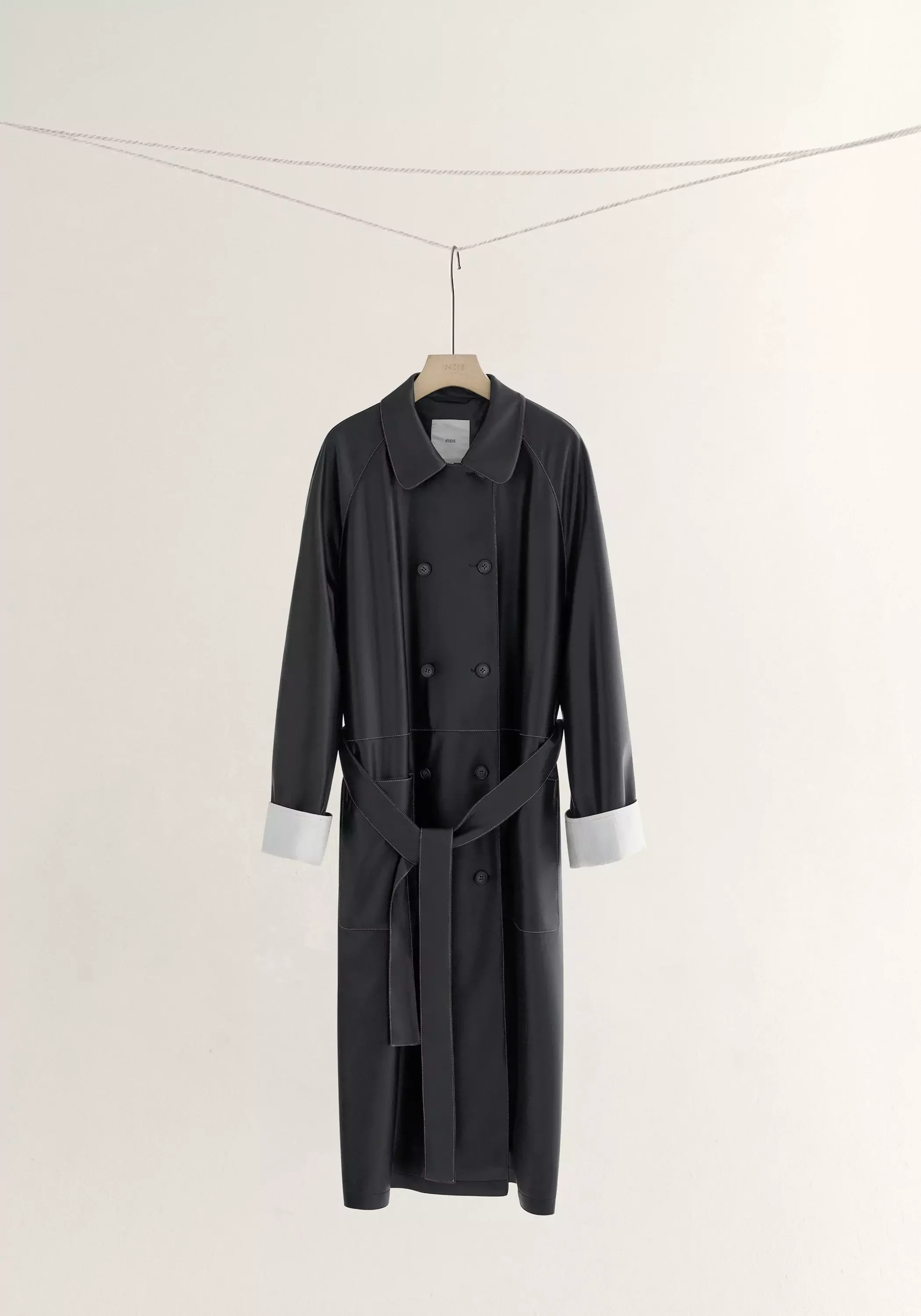 Long Leather Coat - Image 14