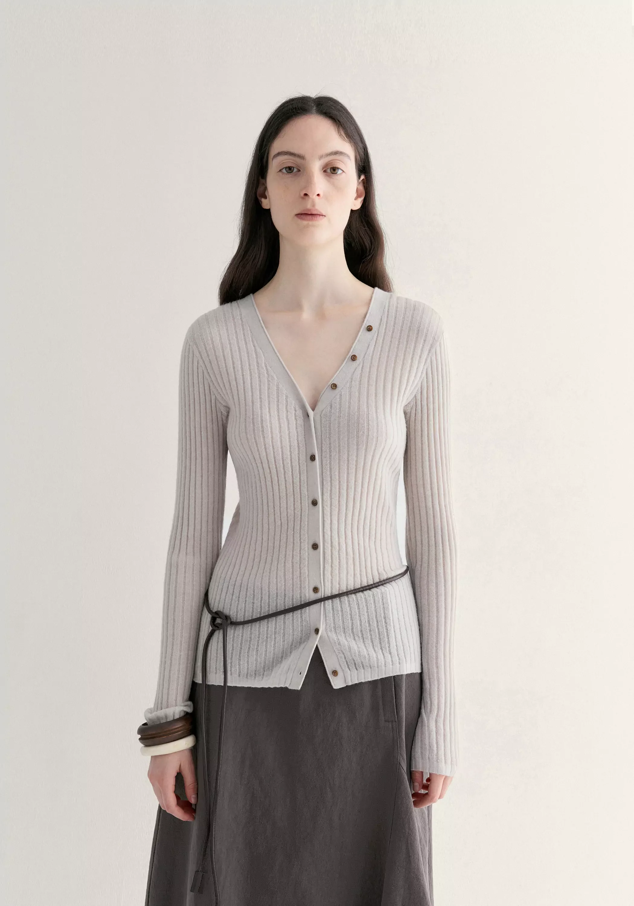 Reversible Knit Cardigan