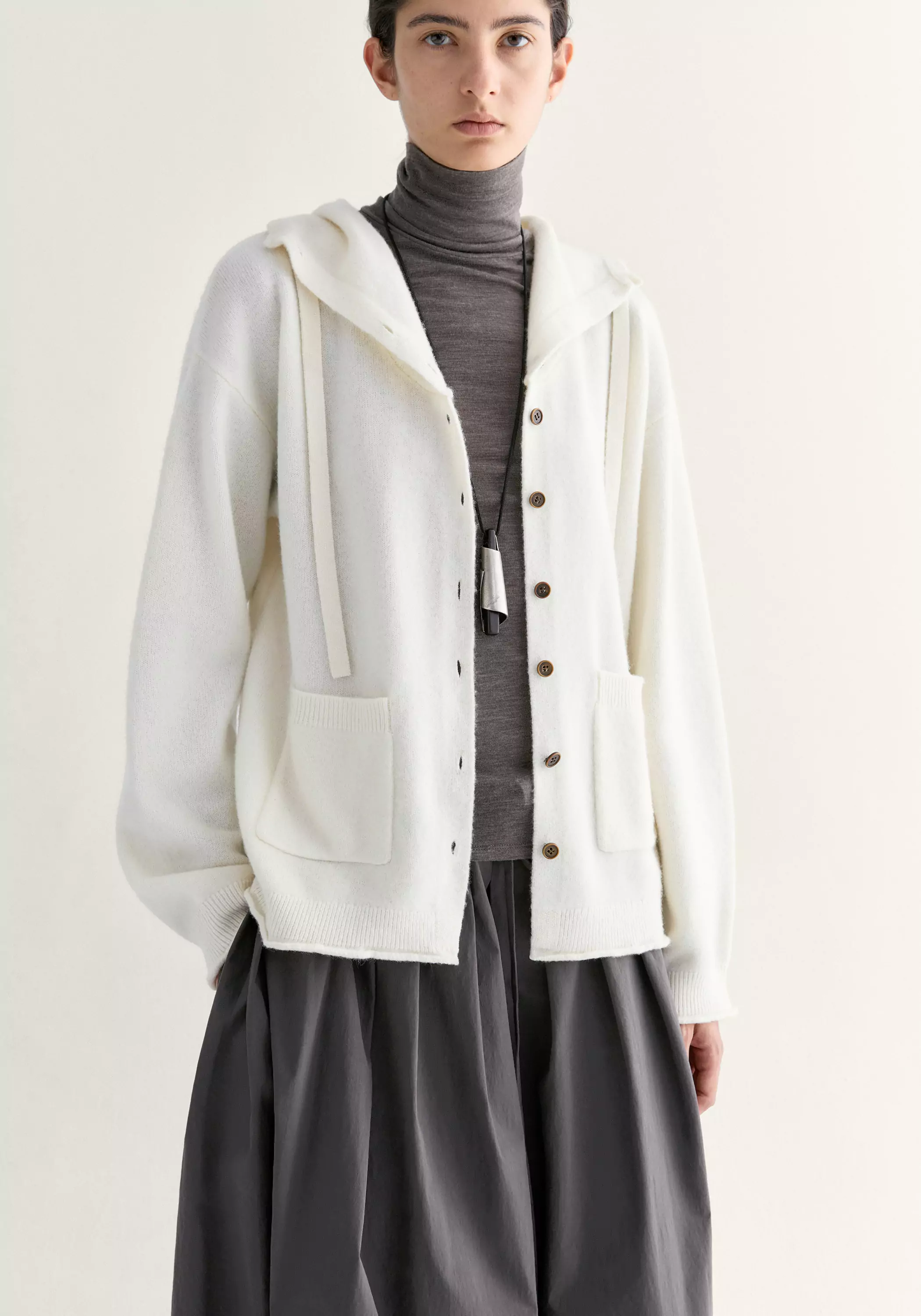 Wool Knitted Cardigan - Image 11