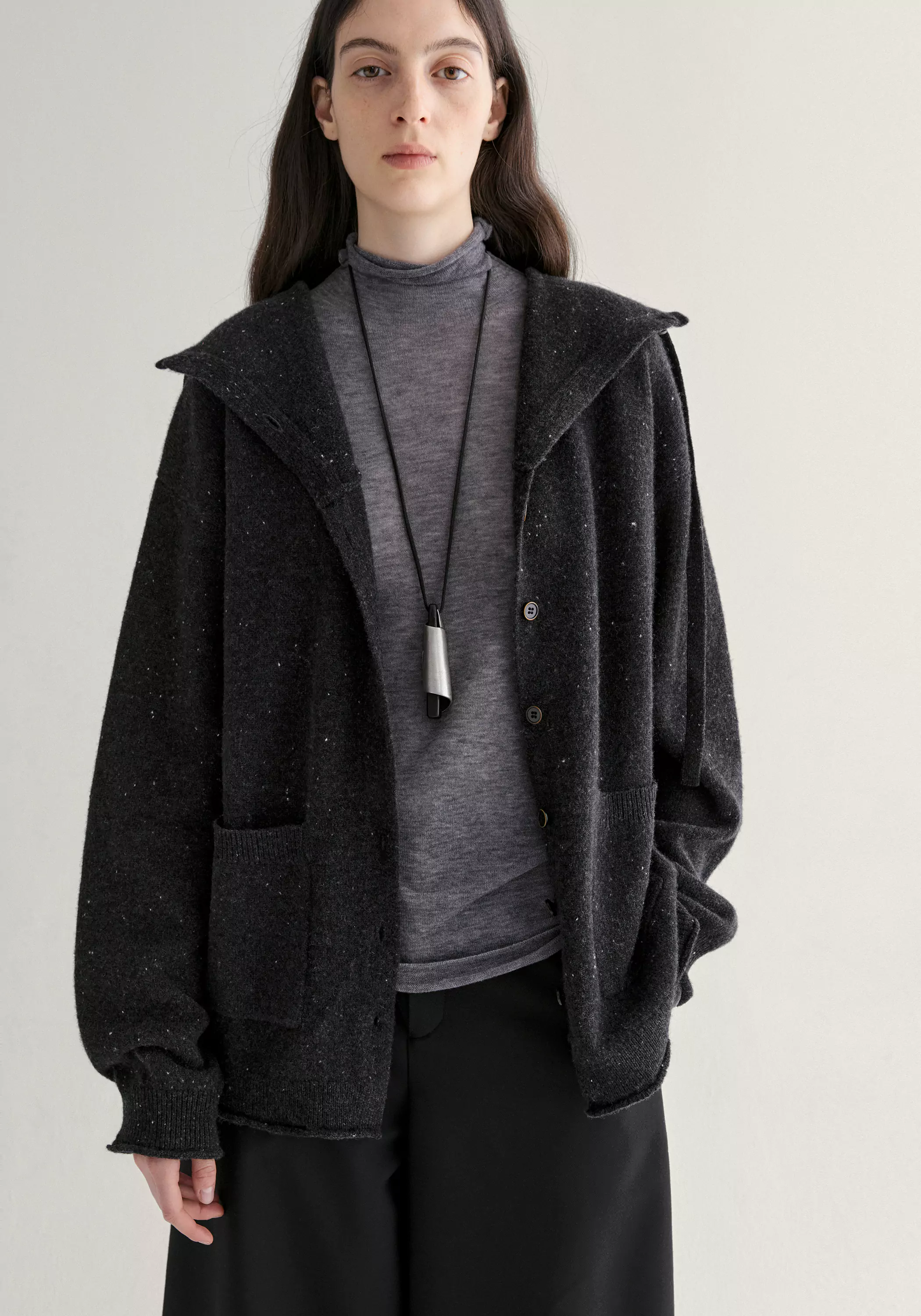 Wool Knitted Cardigan - Image 13