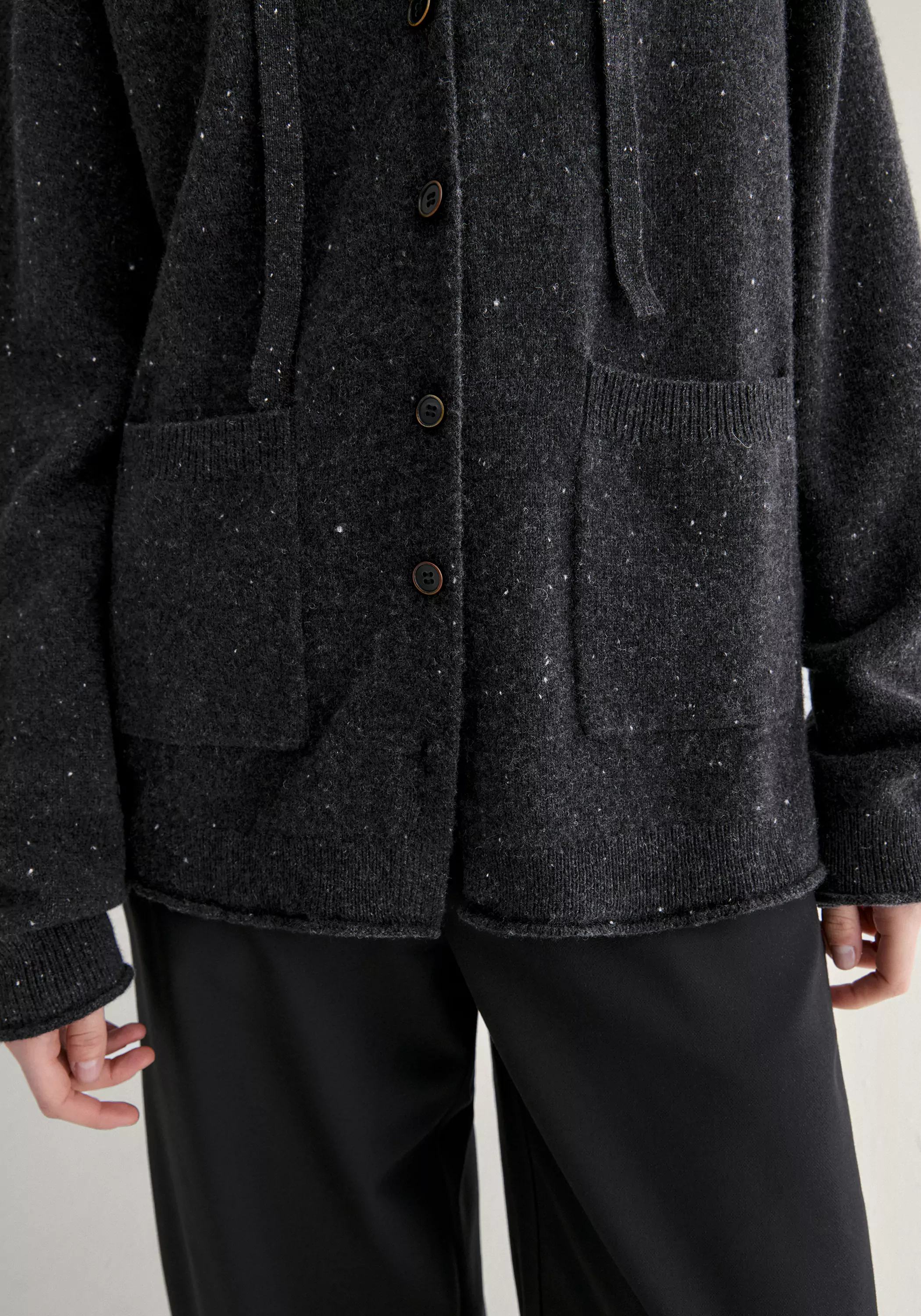 Wool Knitted Cardigan - Image 17