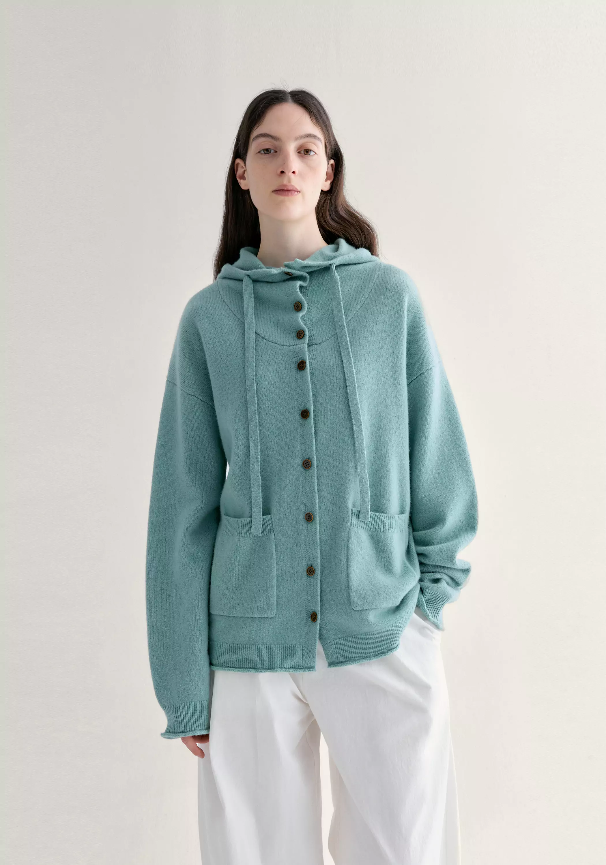 Wool Knitted Cardigan - Image 3