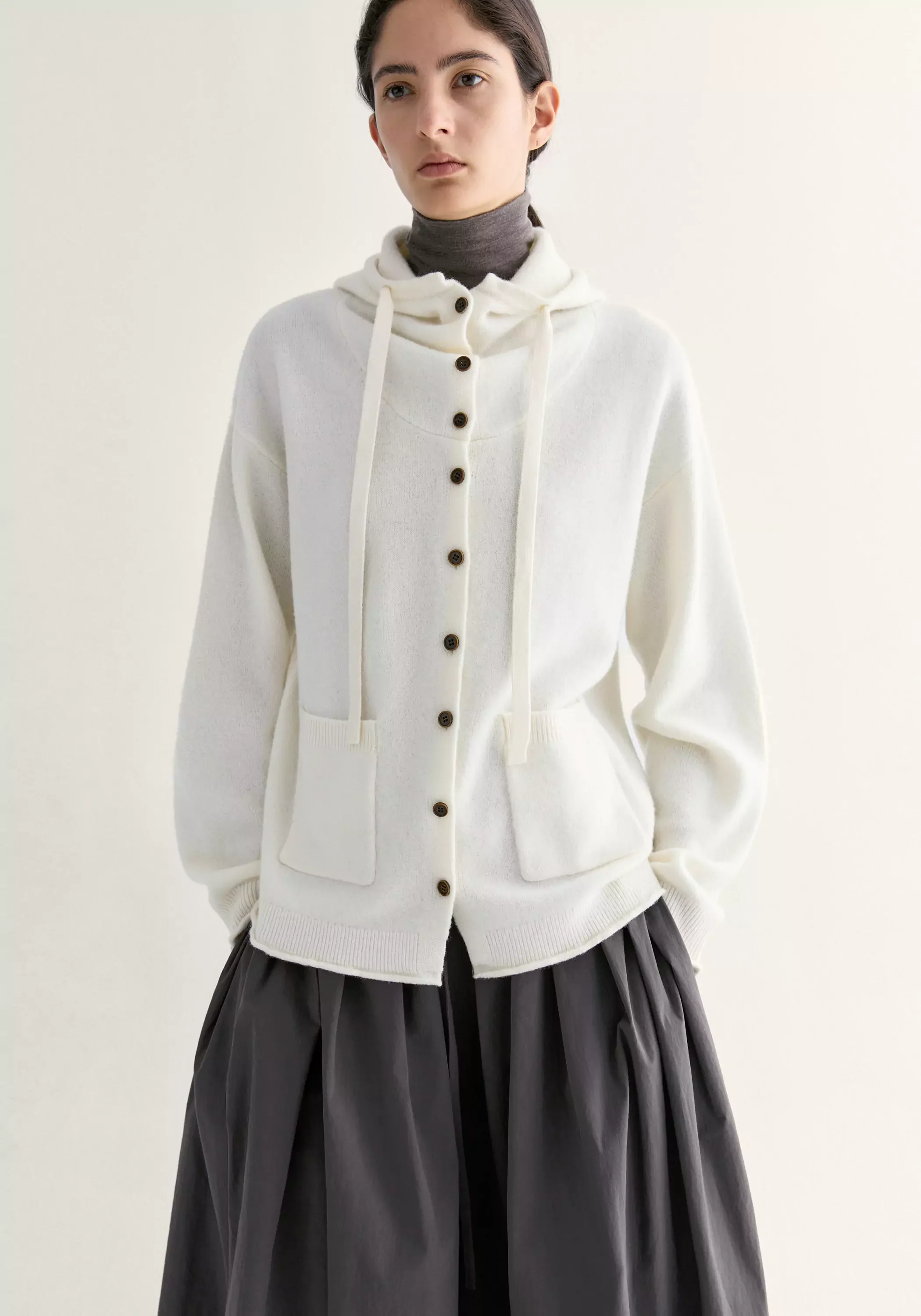 Wool Knitted Cardigan - Image 4