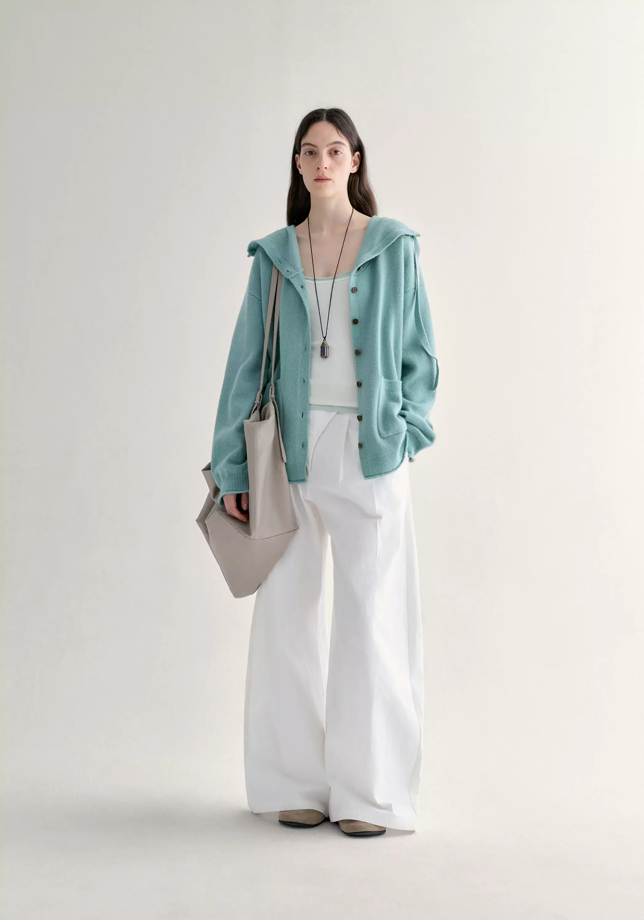 Wool Knitted Cardigan - Image 6