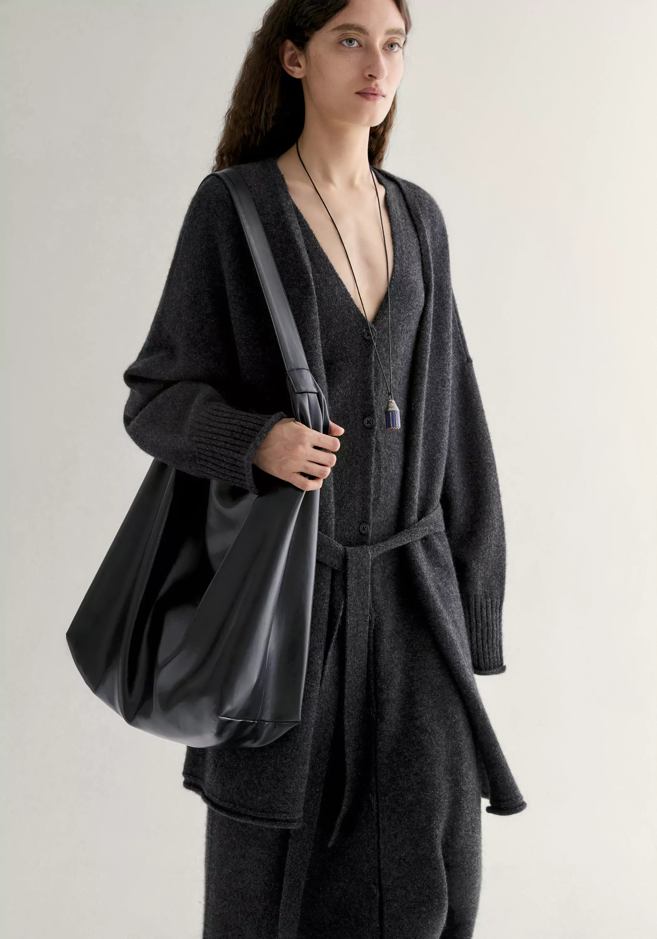 Yak Wool Knitted Cardigan - Image 15