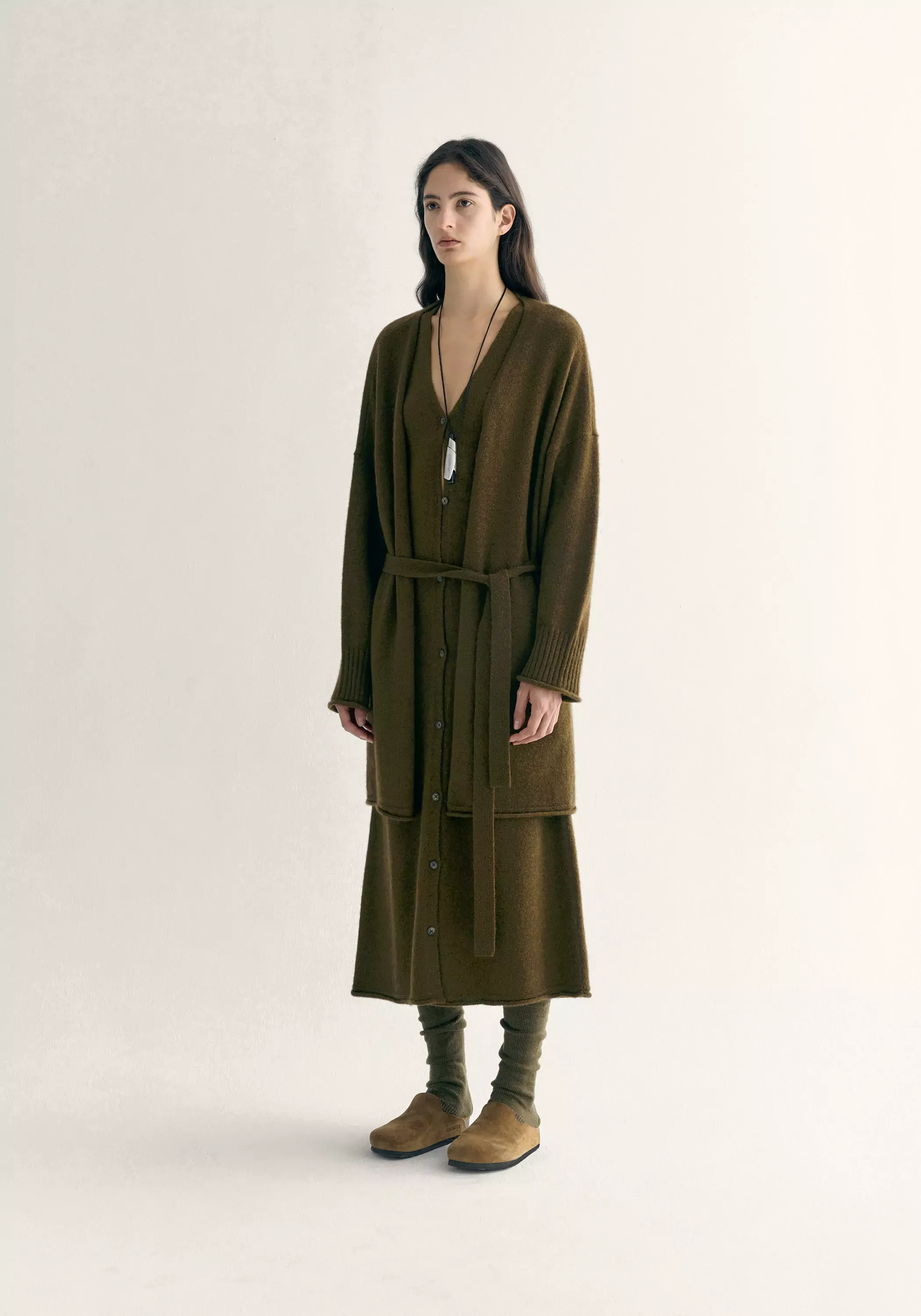 Yak Wool Knitted Cardigan - Image 5