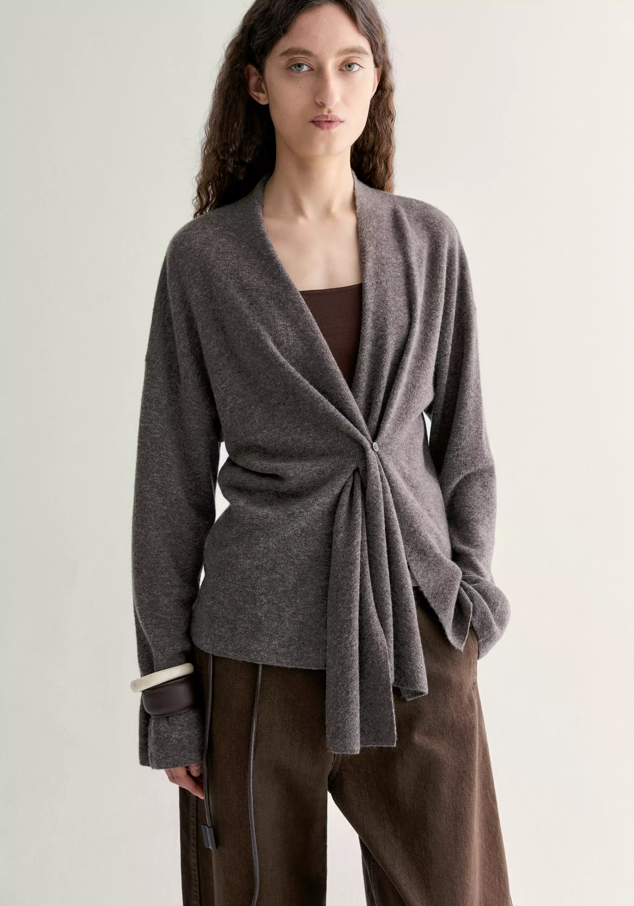 Twist-knot Knitted Cardigan - Image 7