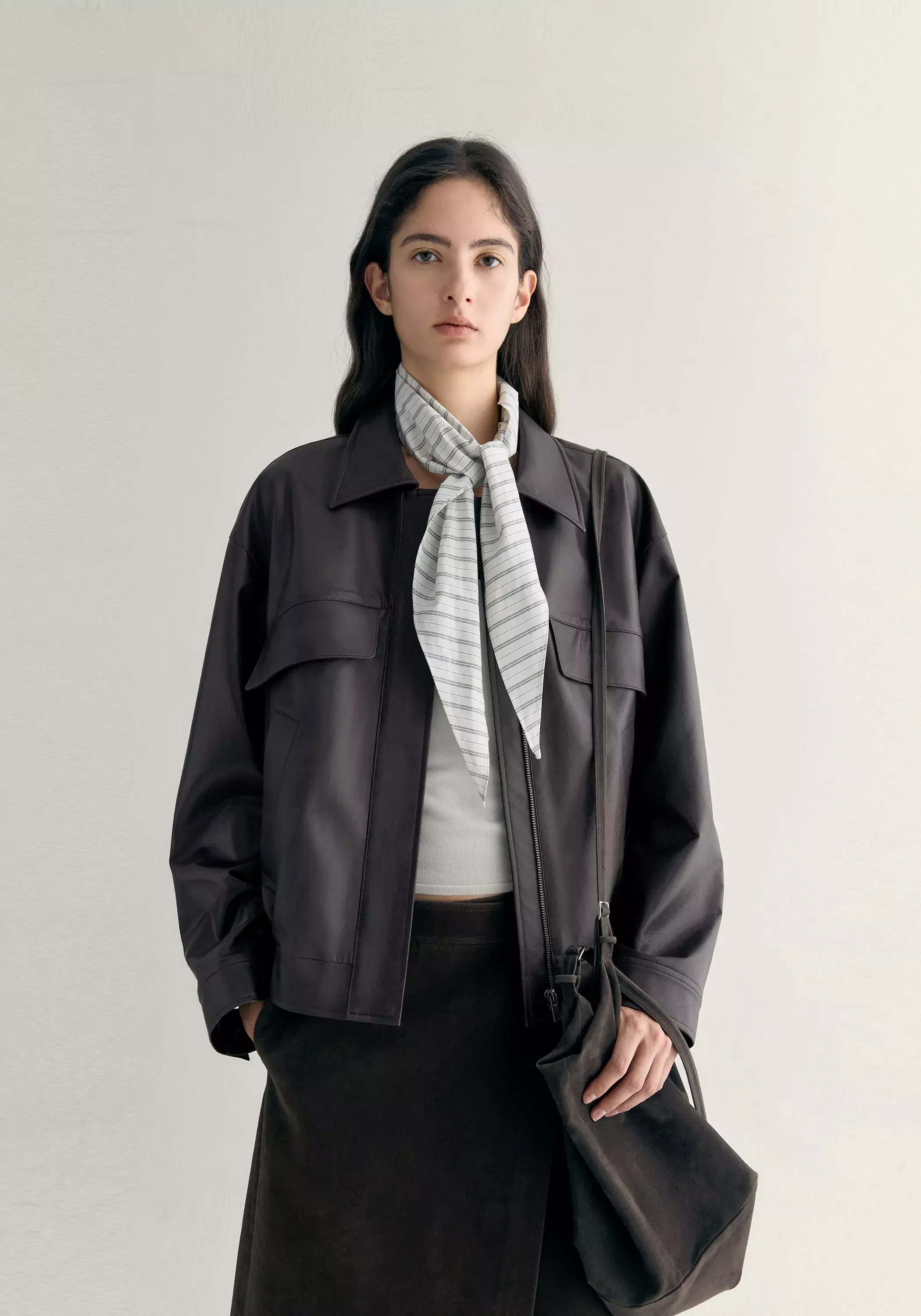 Short Leather Jacket