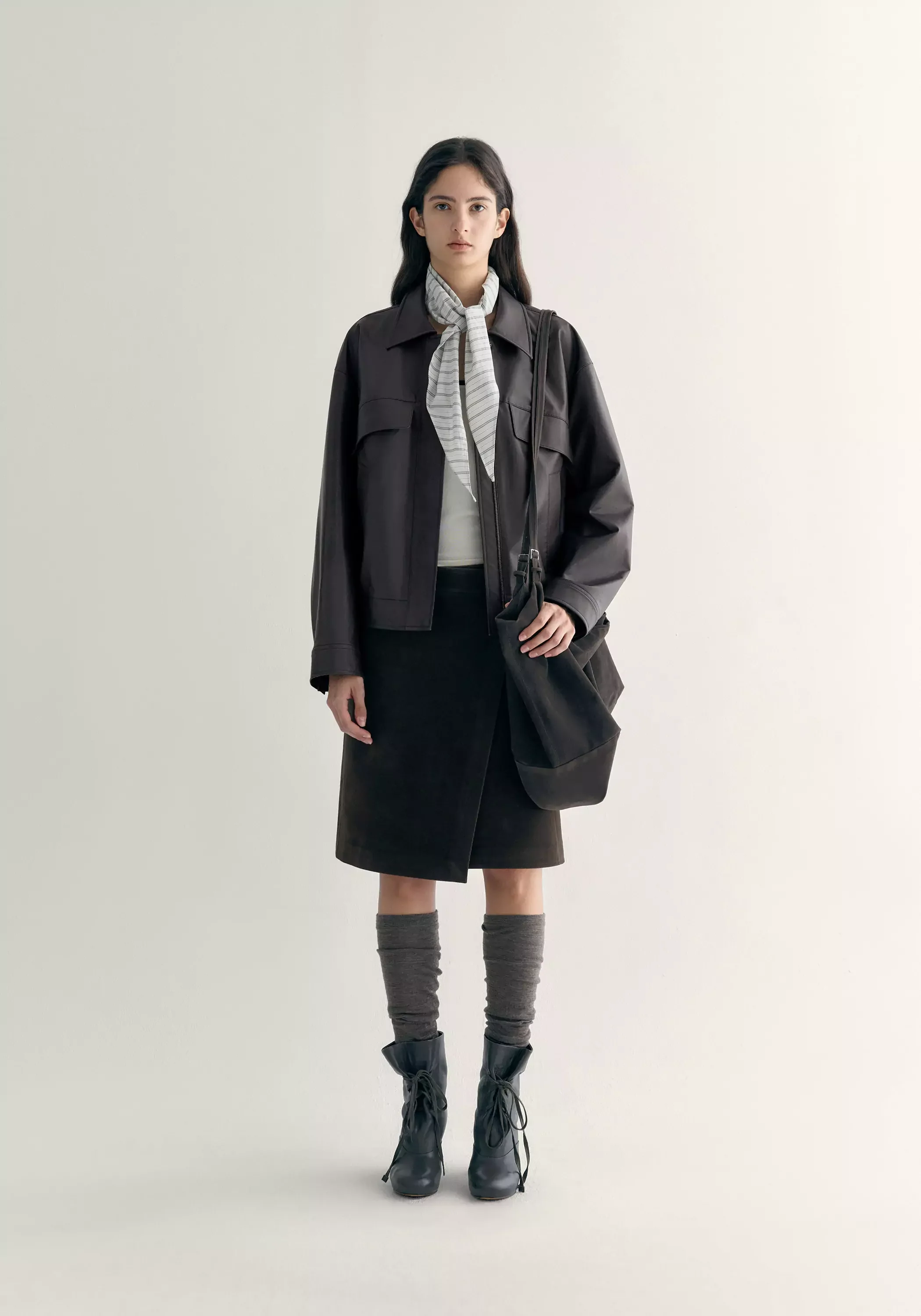 Short Leather Jacket - Image 2