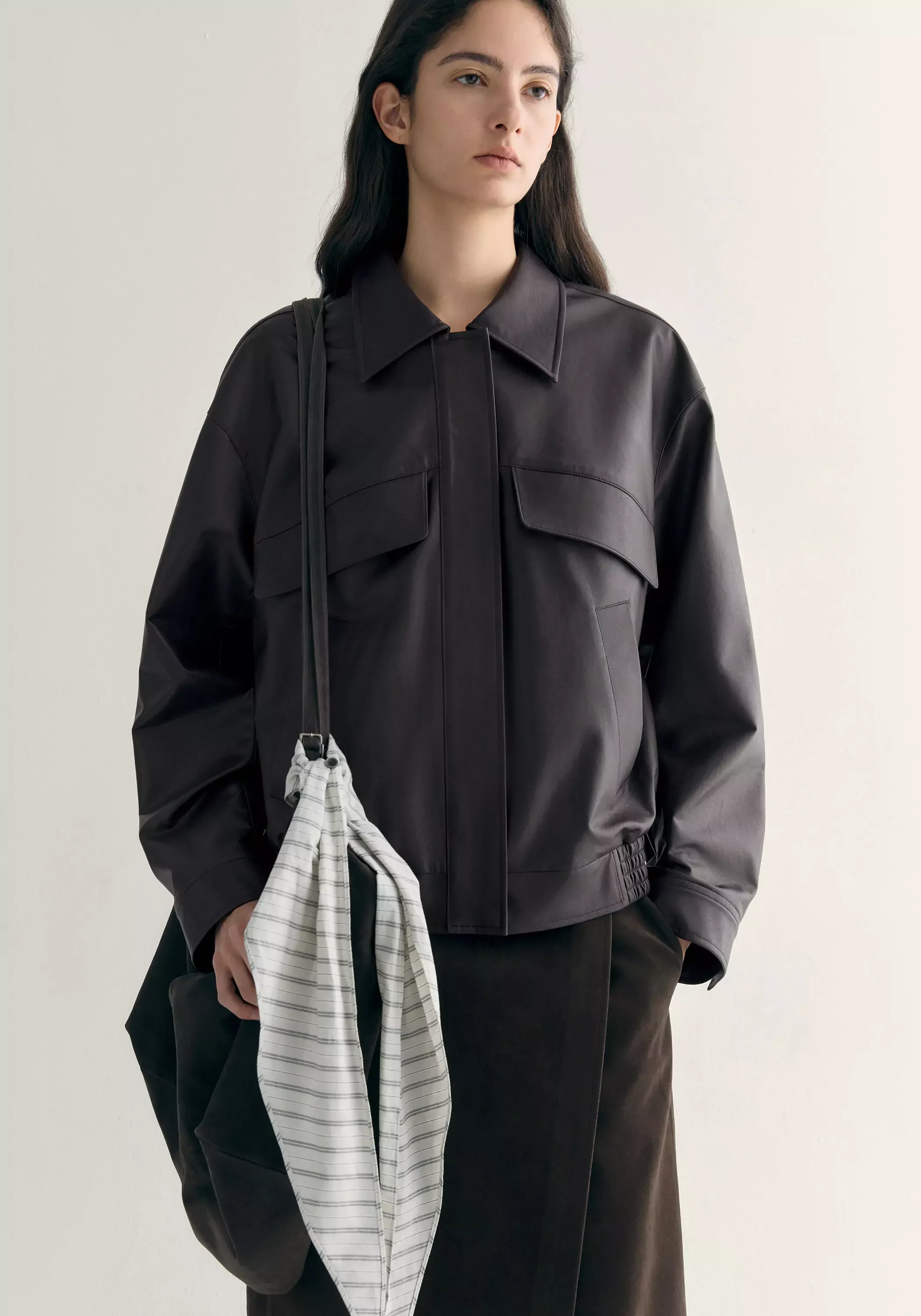 Short Leather Jacket - Image 6
