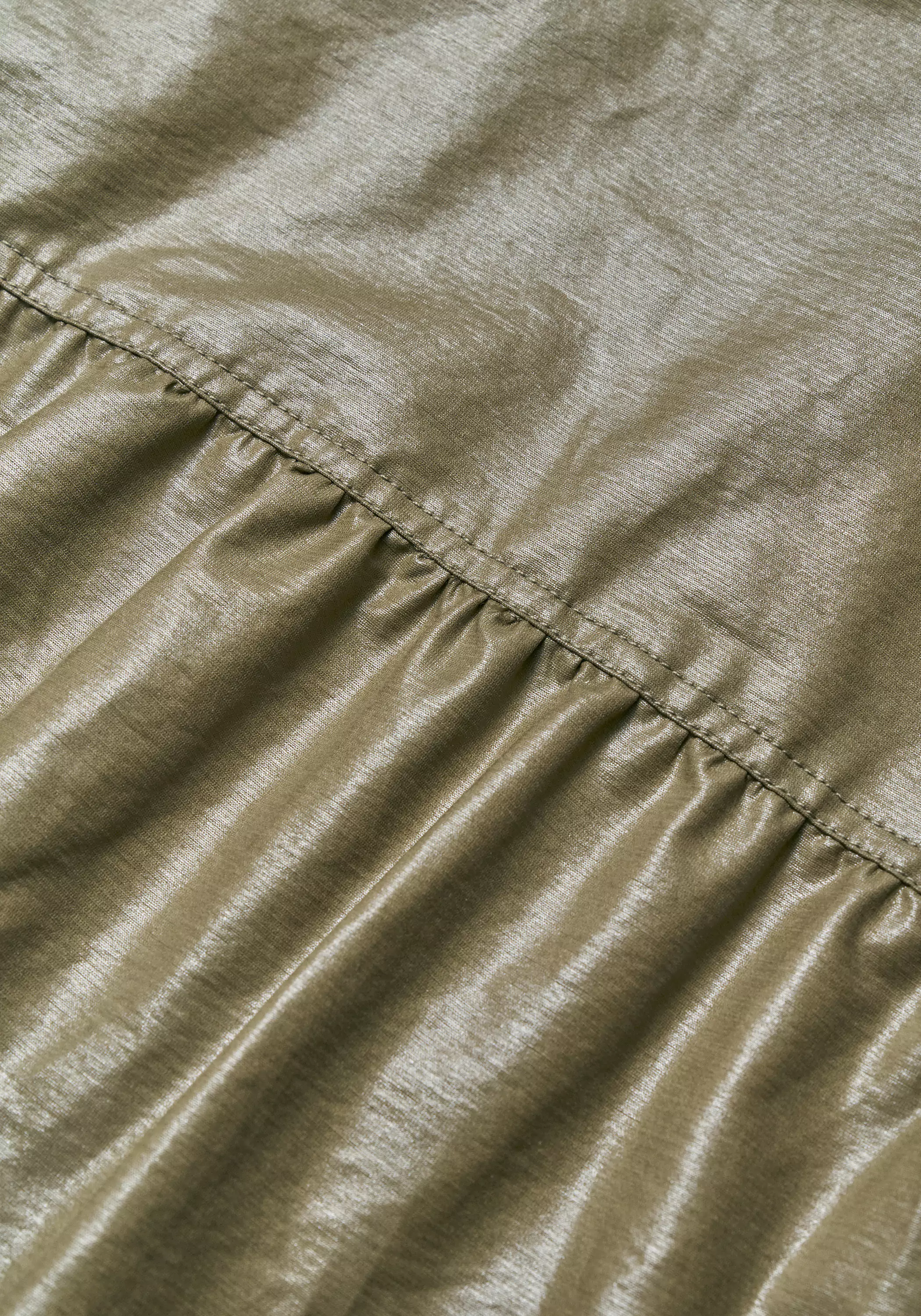Coated Convertible-collar Short Trench - Image 22