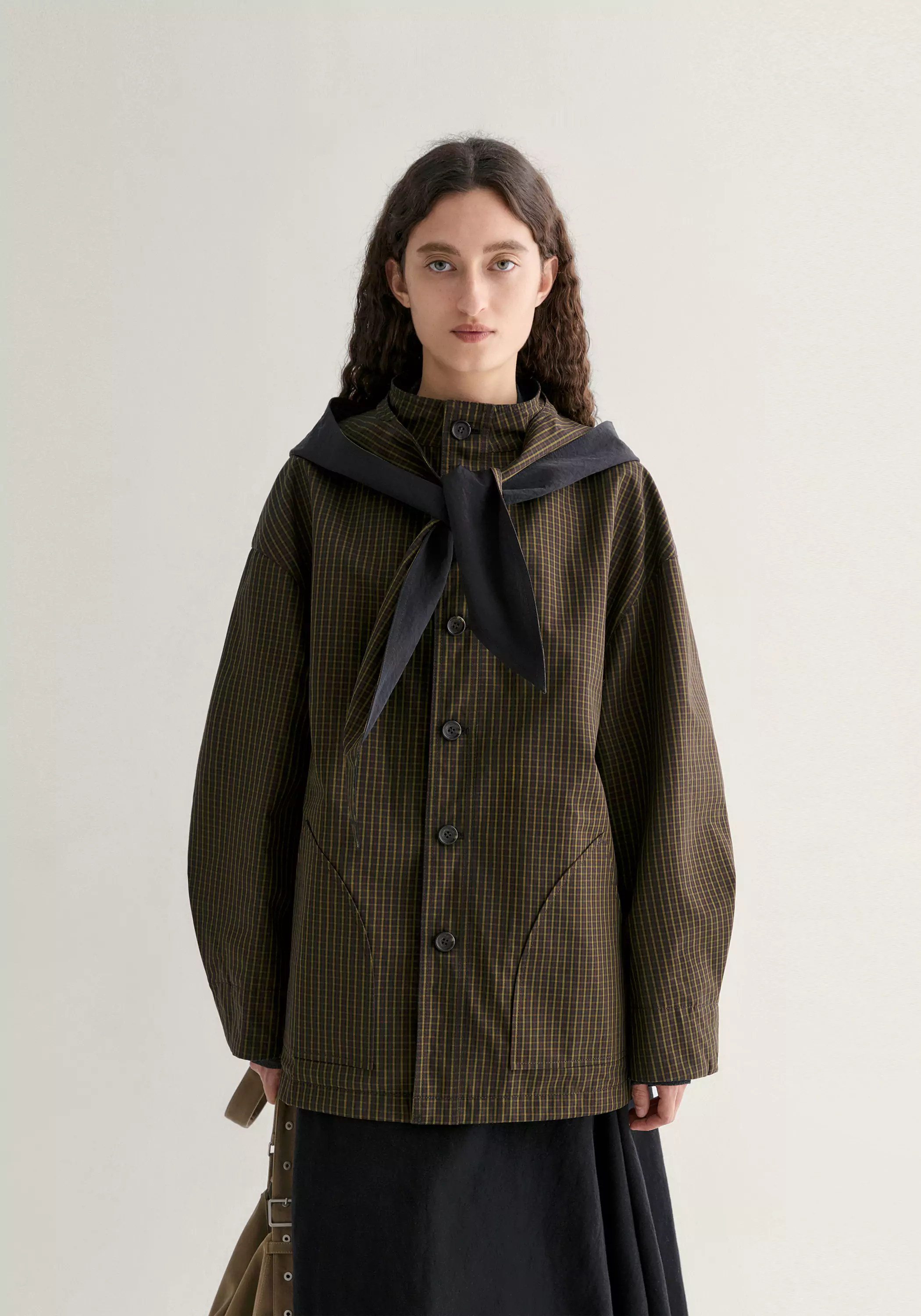 Two-way Scarf Jacket