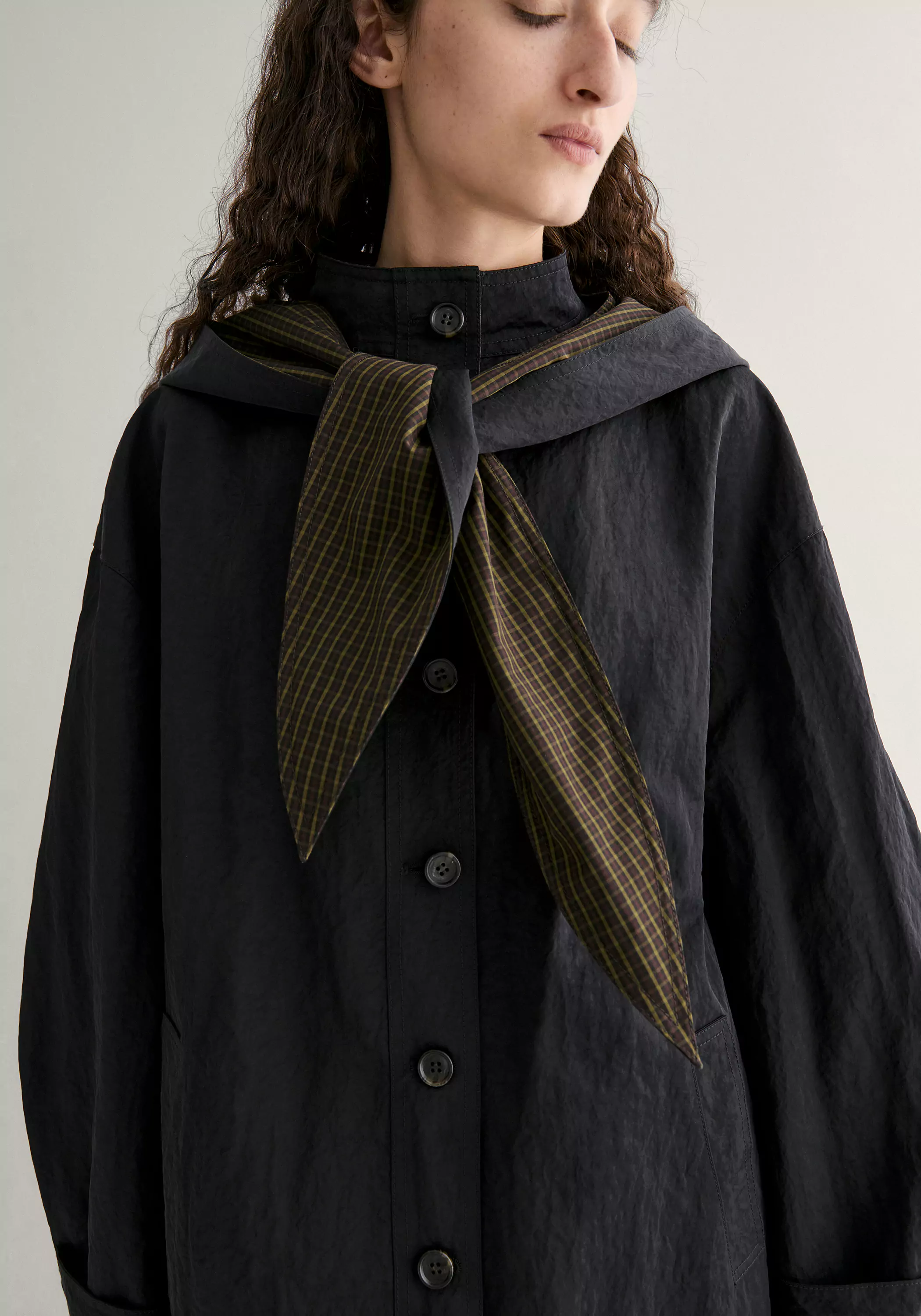 Two-way Scarf Jacket - Image 10