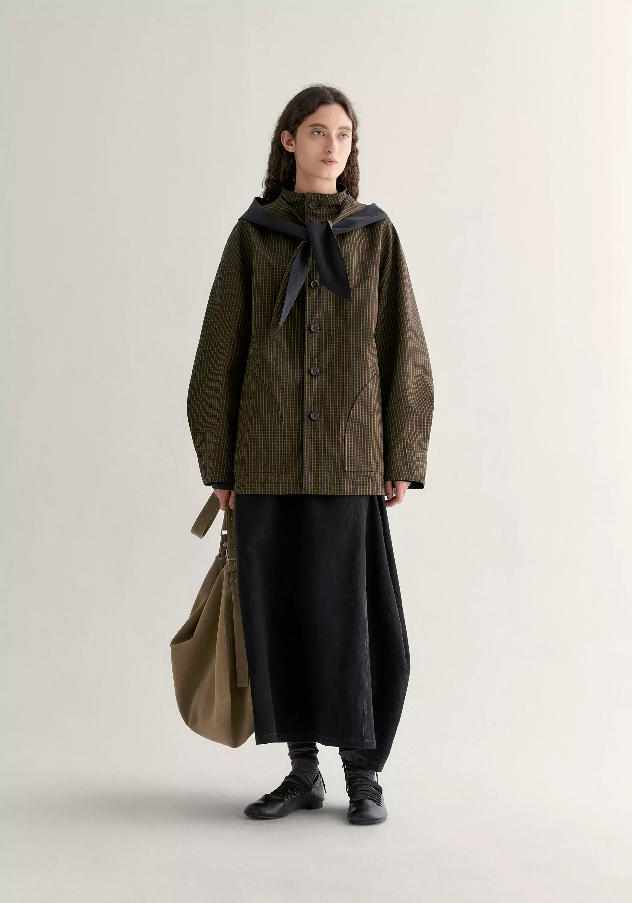 Two-way Scarf Jacket - Image 2