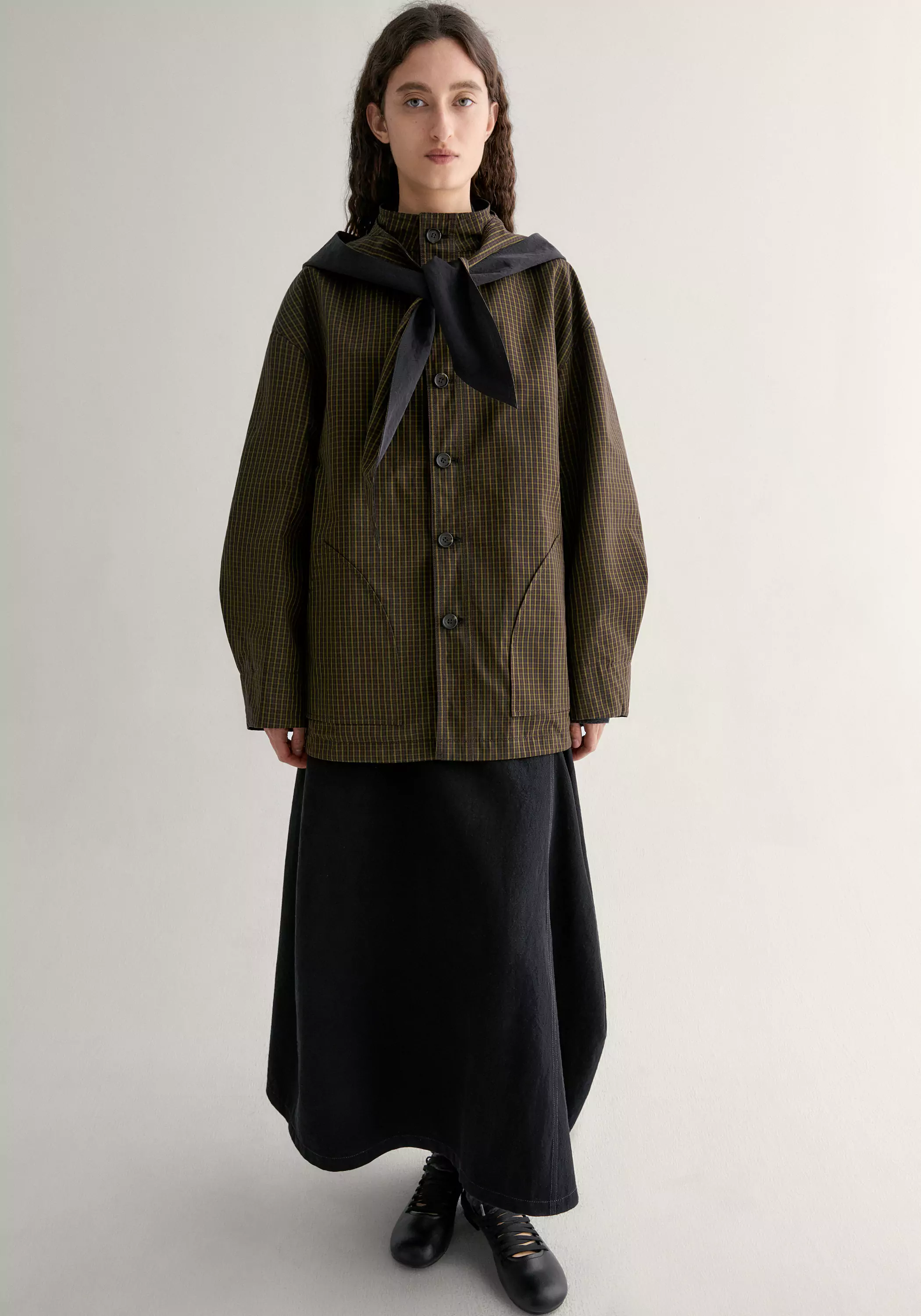 Two-way Scarf Jacket - Image 6