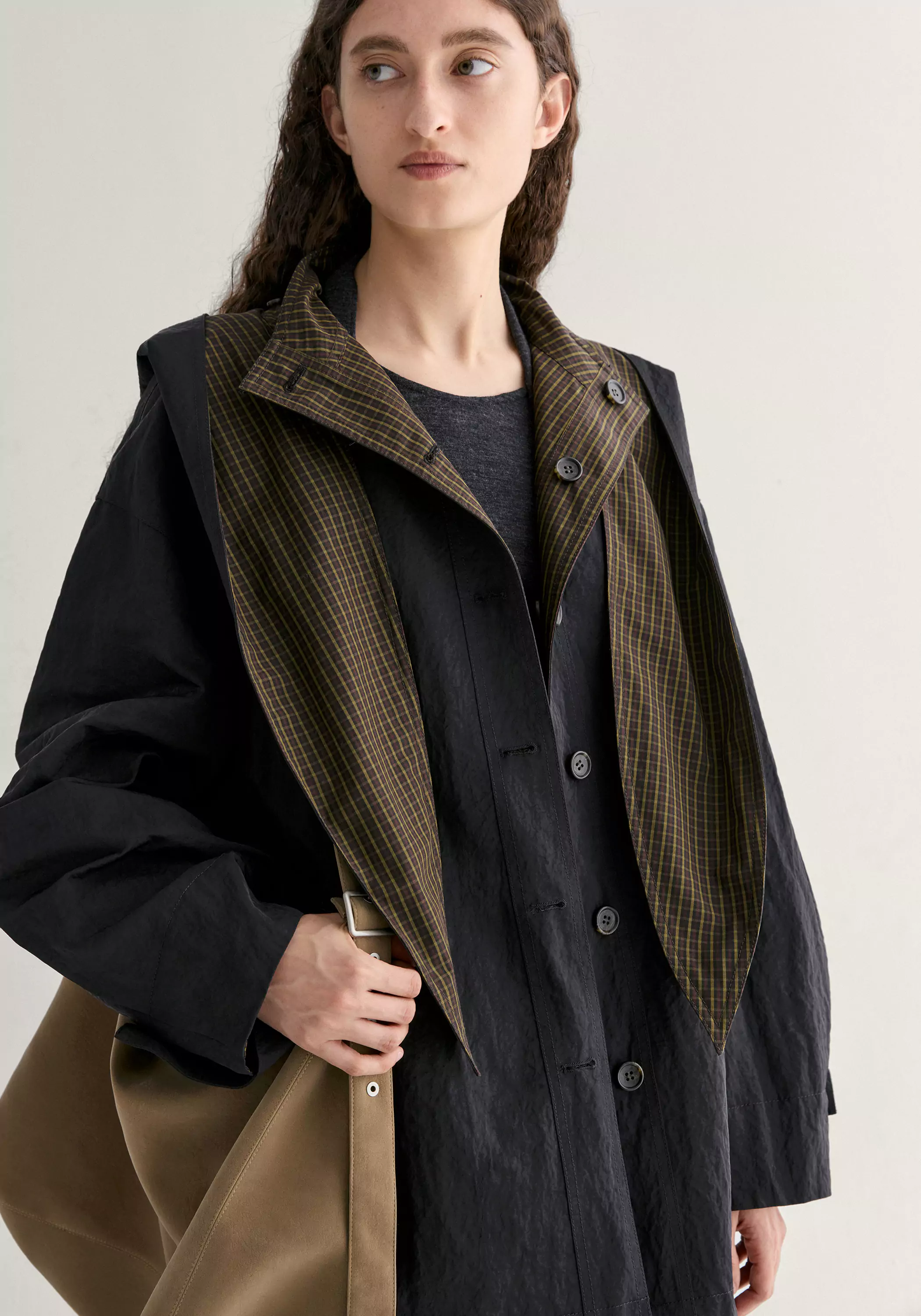 Two-way Scarf Jacket - Image 8