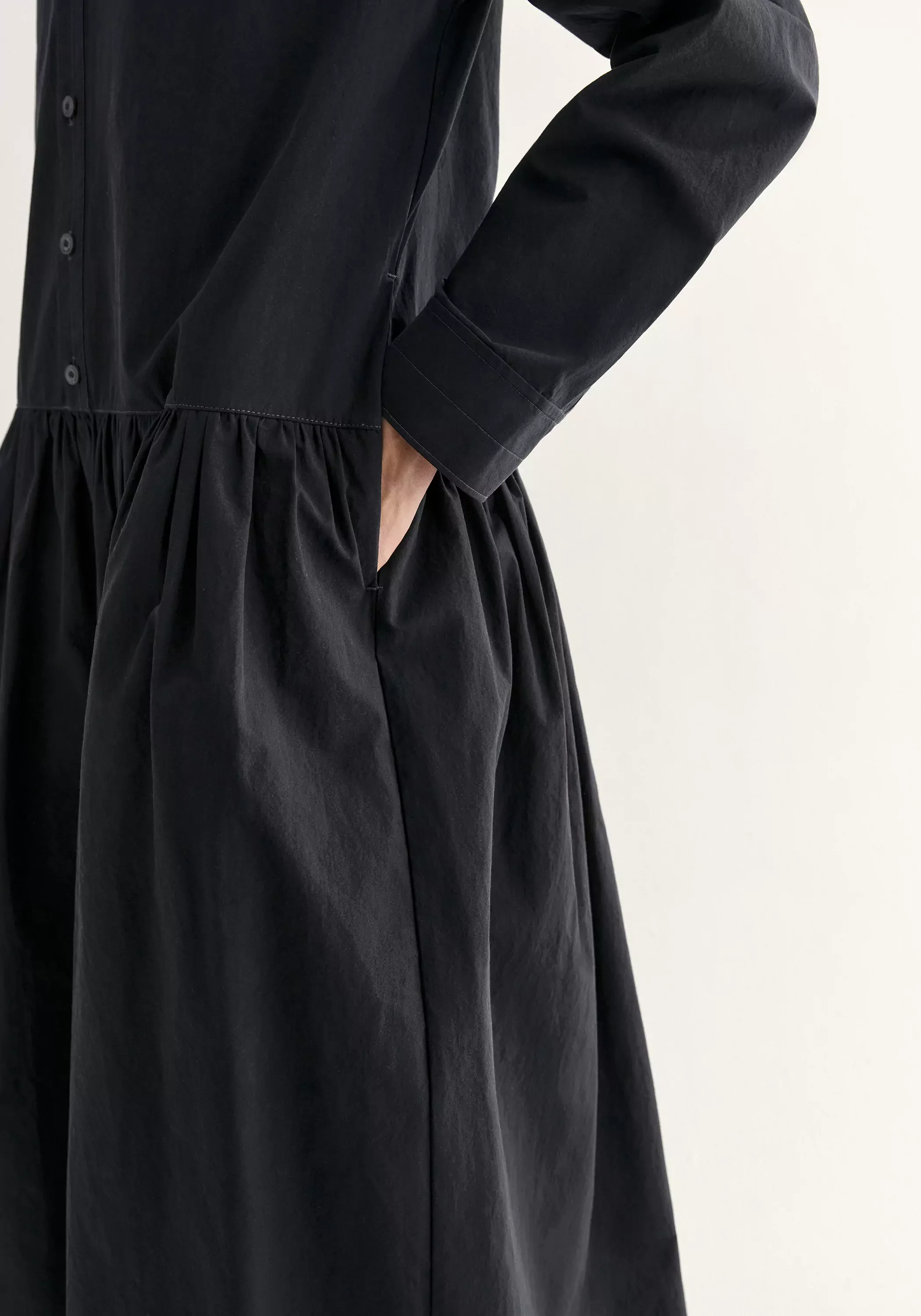 Cowl Neck Ruched Dress - Image 14