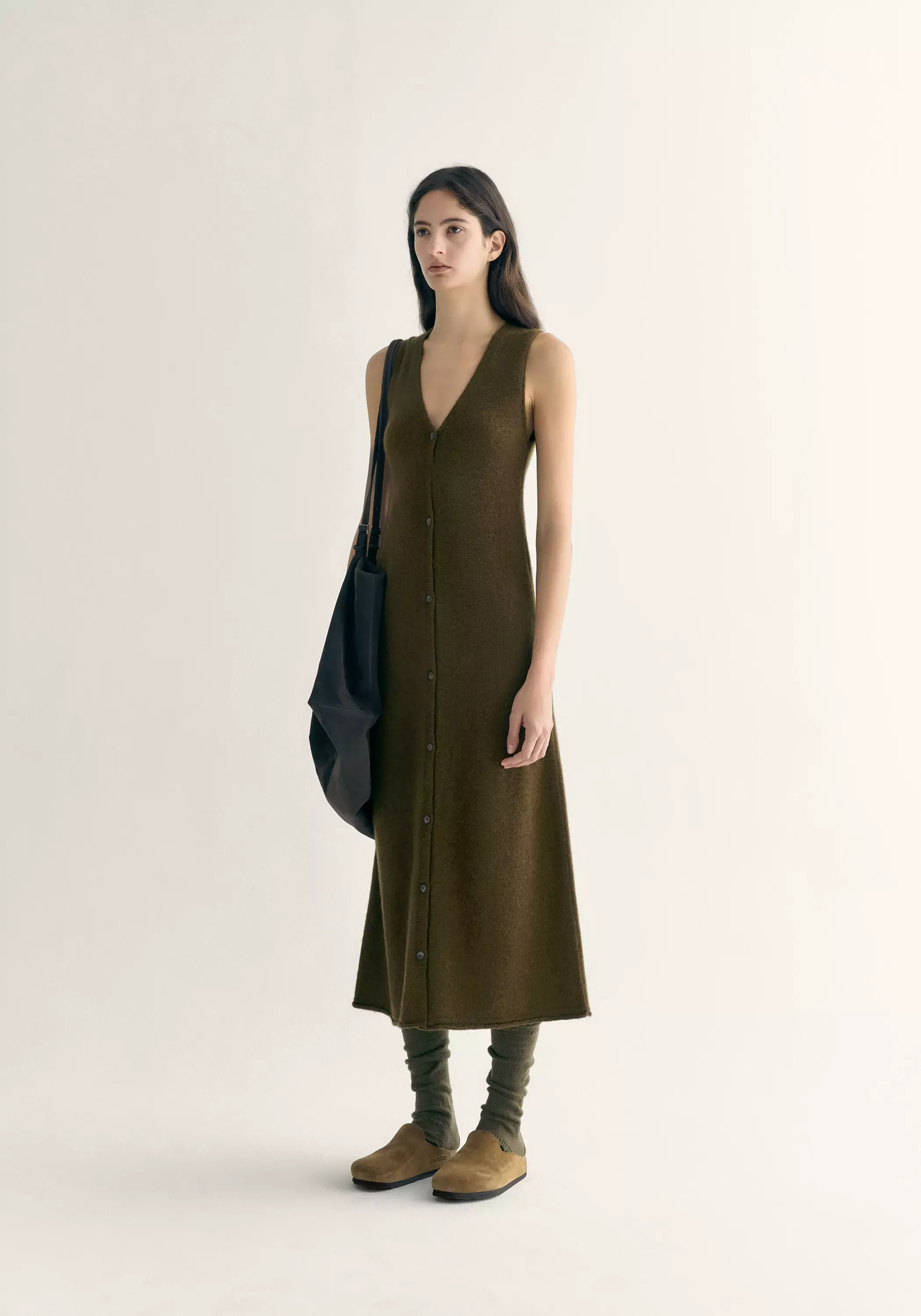Yak Wool Knitted Dress - Image 12