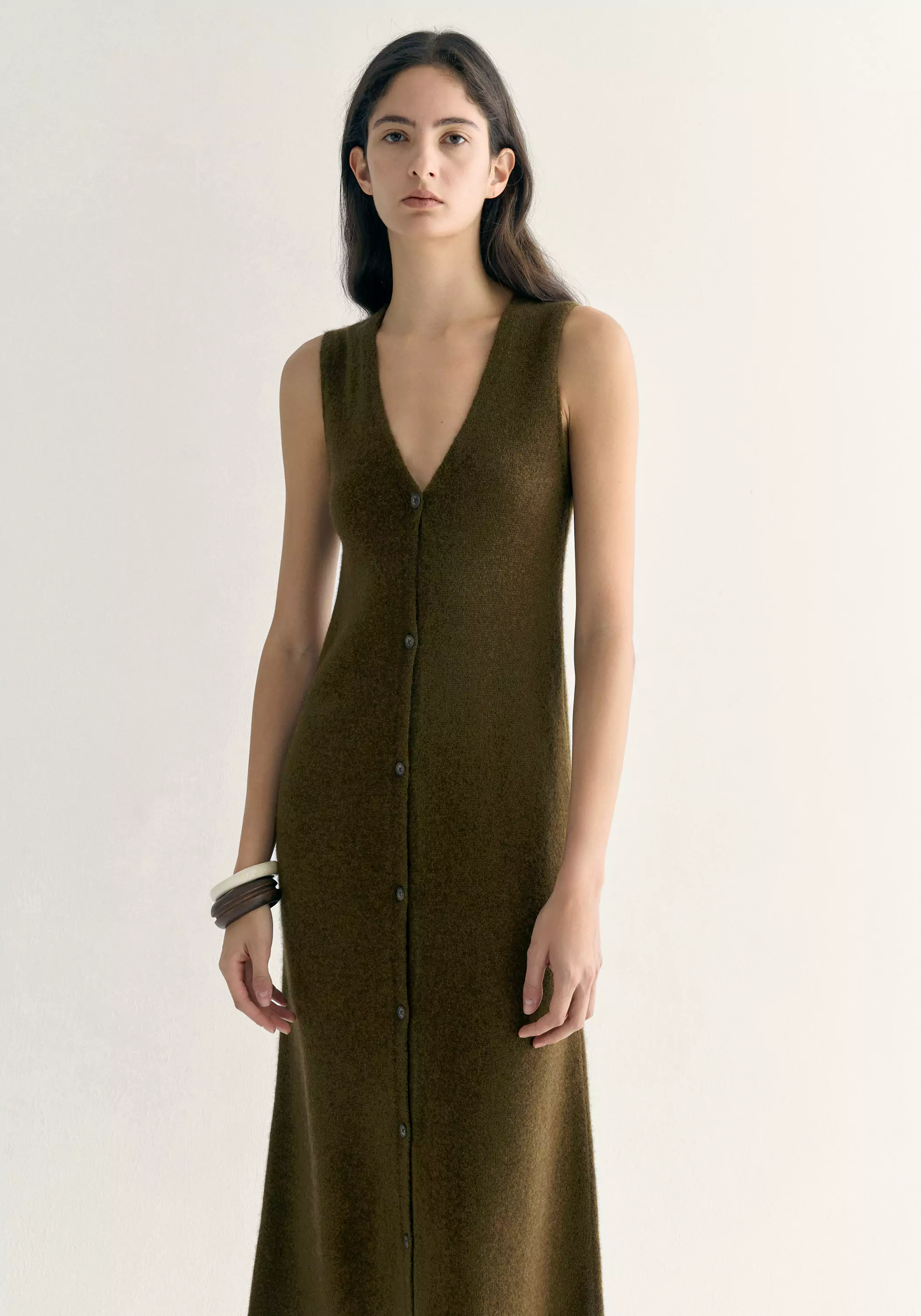 Yak Wool Knitted Dress - Image 18