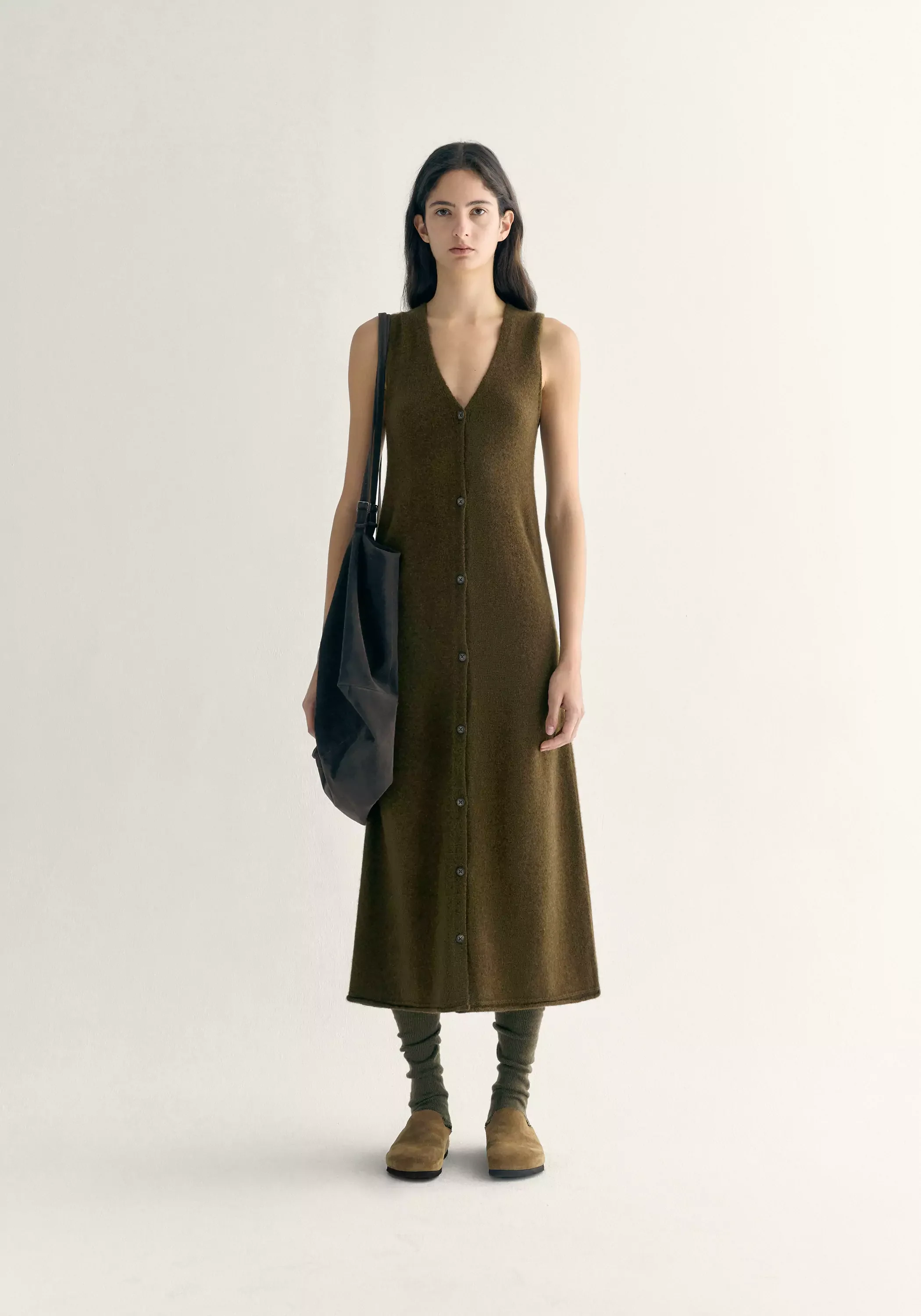 Yak Wool Knitted Dress - Image 3
