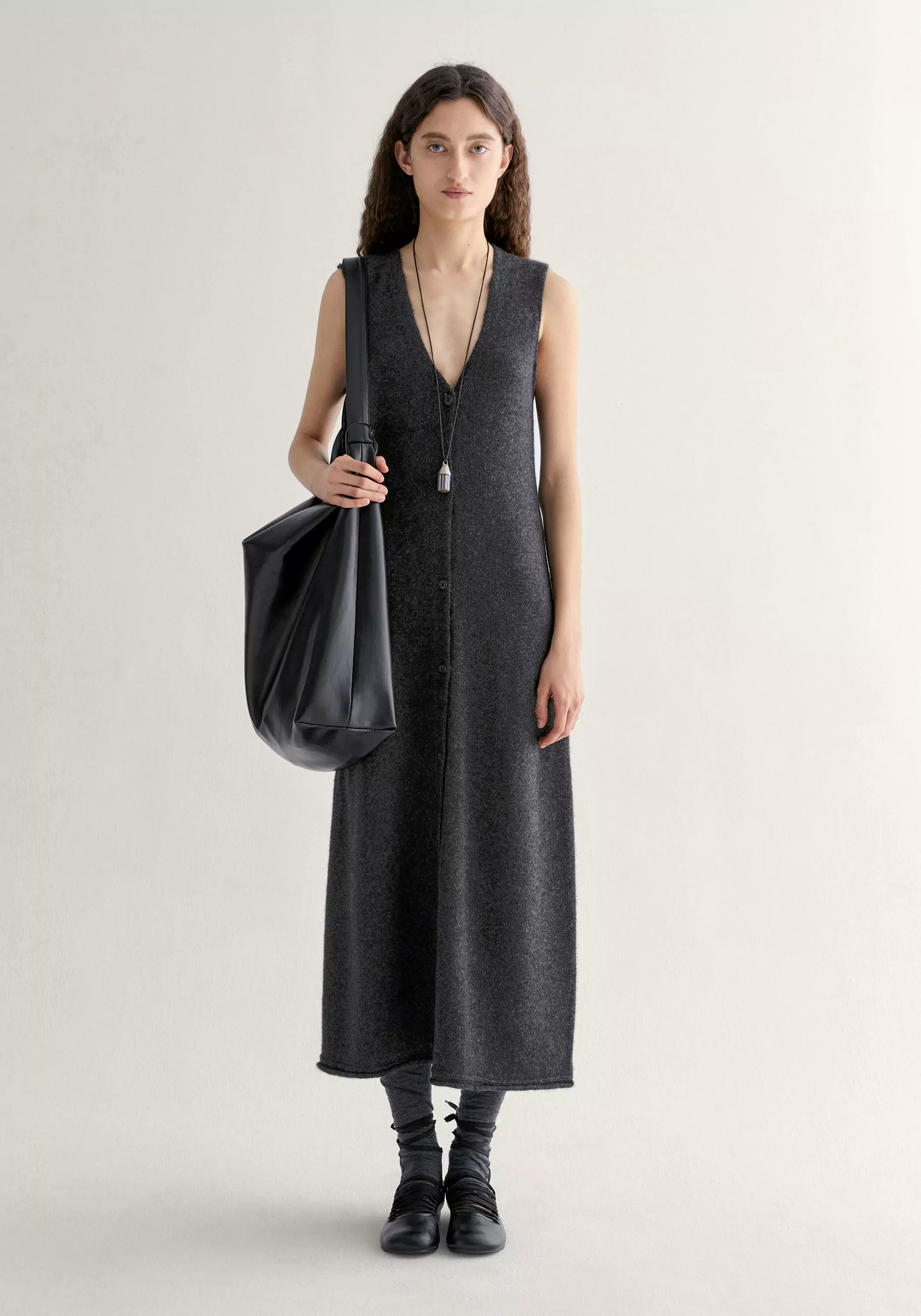 Yak Wool Knitted Dress - Image 4