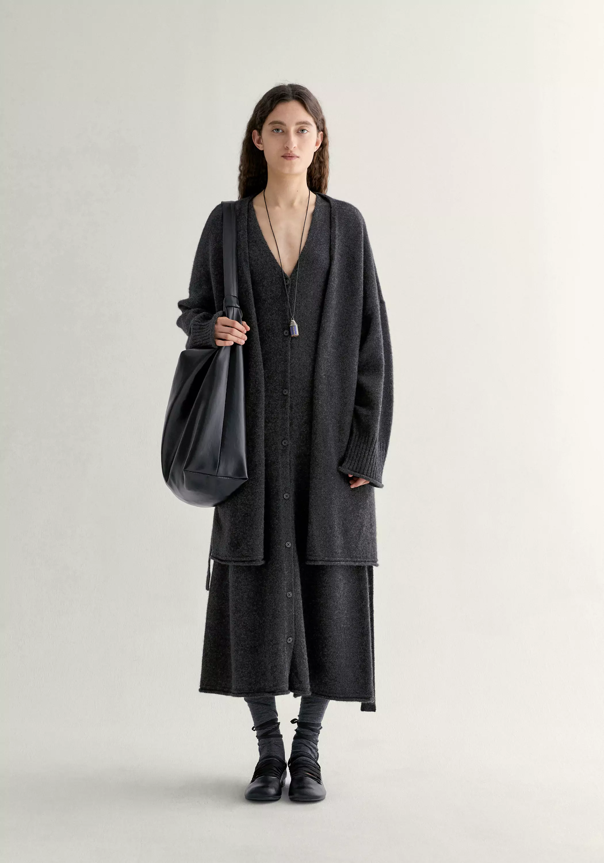 Yak Wool Knitted Dress - Image 5
