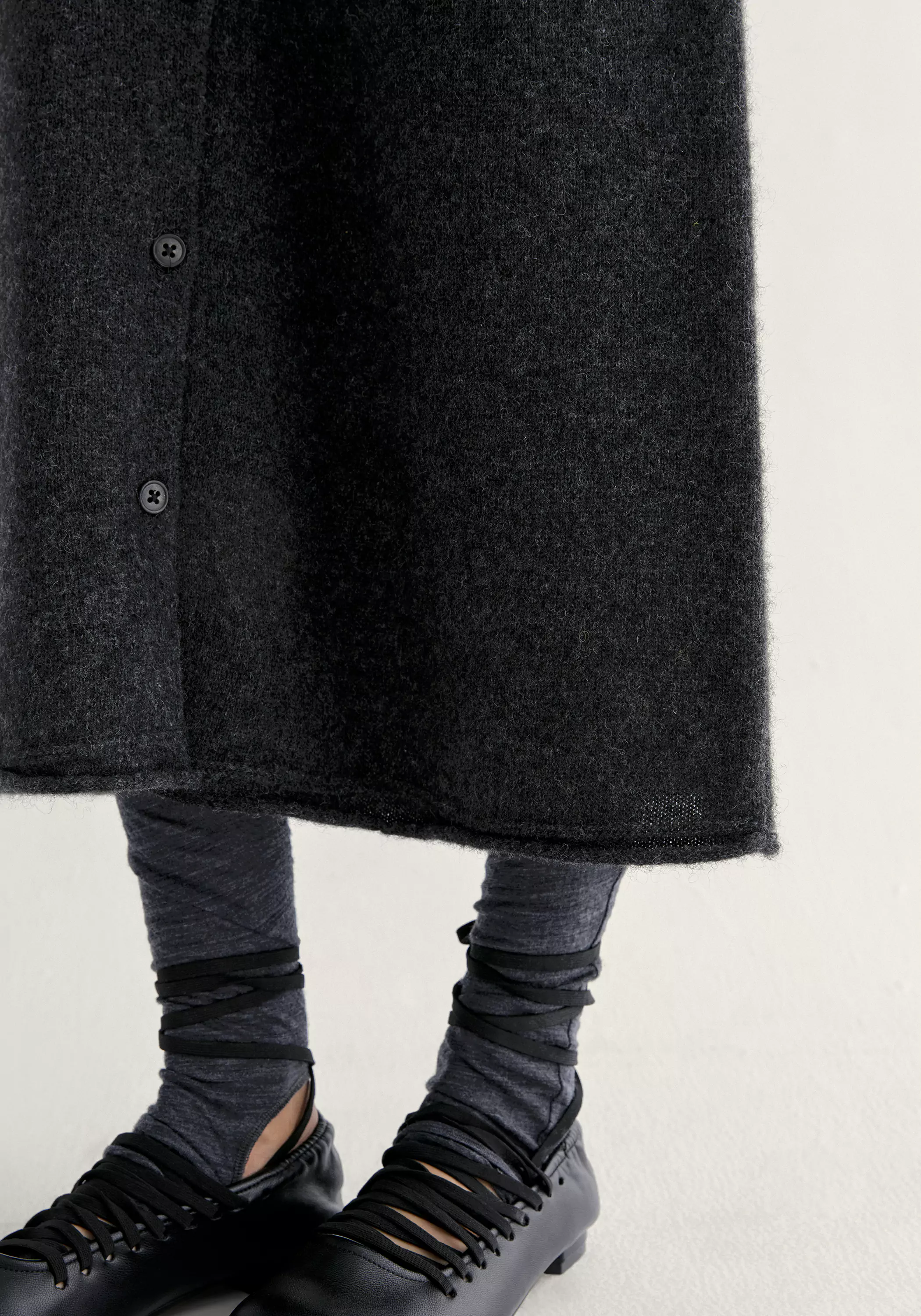 Yak Wool Knitted Dress - Image 9